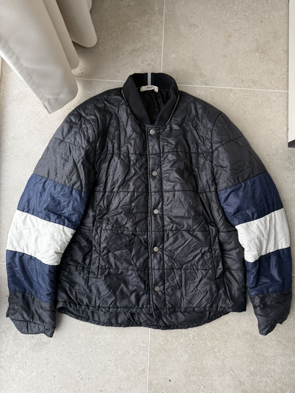 Bally Bally Puffer Bomber Jacket Size US M / EU 48-50 / 2 - 1 Thumbnail