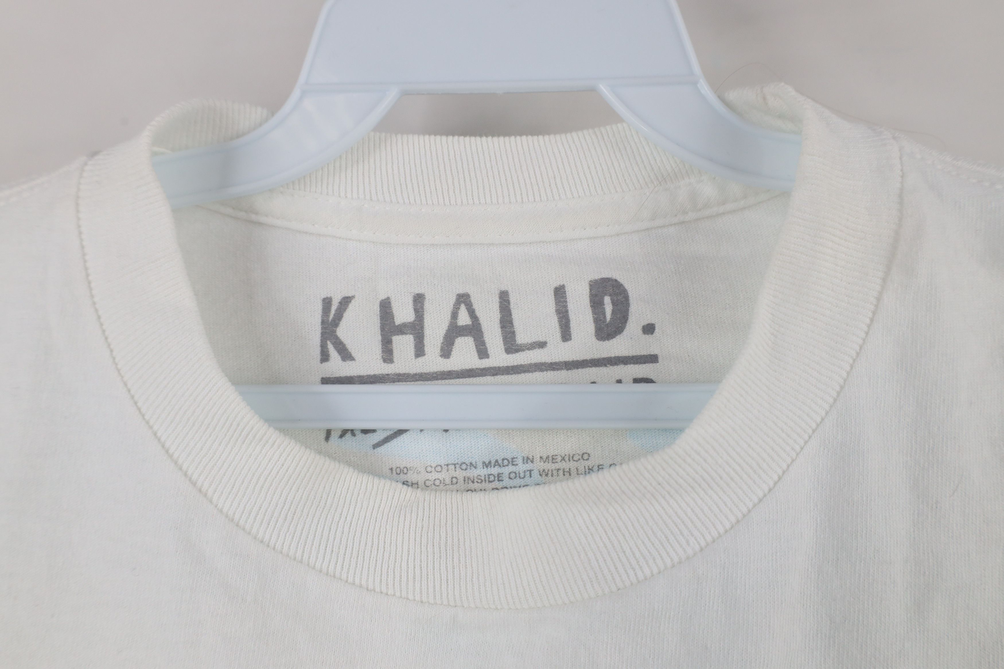 Vintage Y2K Spell Out Free Spirit Tour DJ Khalid Band T-Shirt White Size US M / EU 48-50 / 2 - 5 Thumbnail