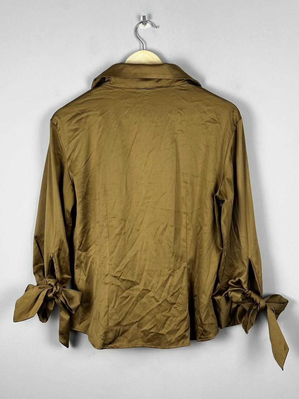 Just Cavalli Roberto Cavalli Women Gold Luxury Blouse Size S / US 4 / IT 40 - 9 Thumbnail