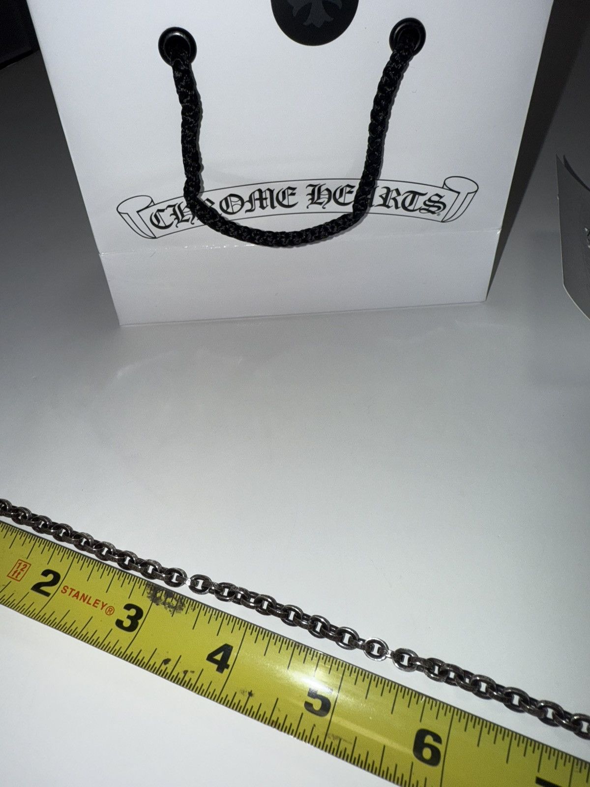 Chrome Hearts Chrome Hearts Paper Chain Necklace 24Inch Size ONE SIZE - 8 Thumbnail