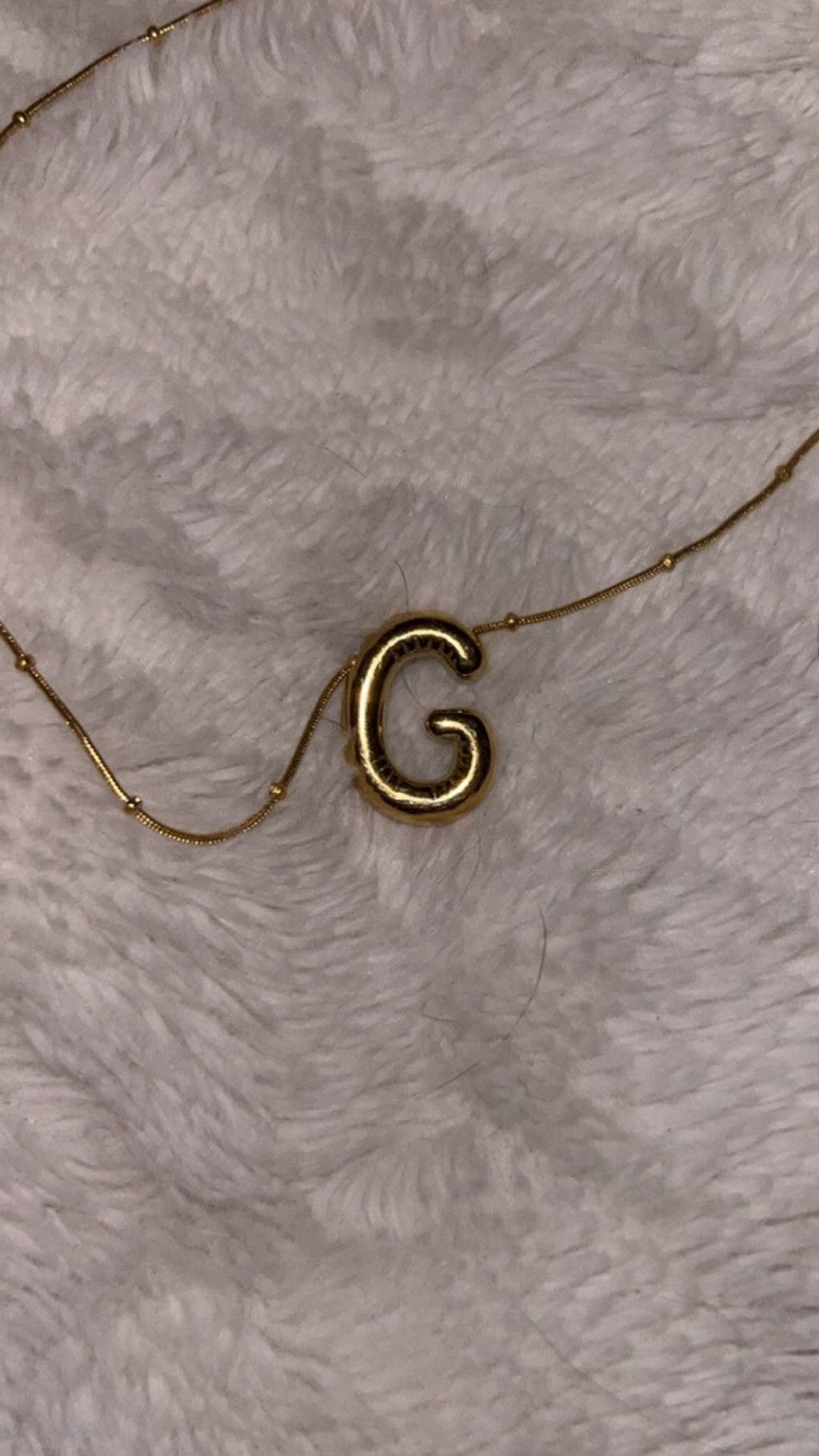 The Unbranded Brand Gold Initial G Necklace One Size Size ONE SIZE - 1 Thumbnail