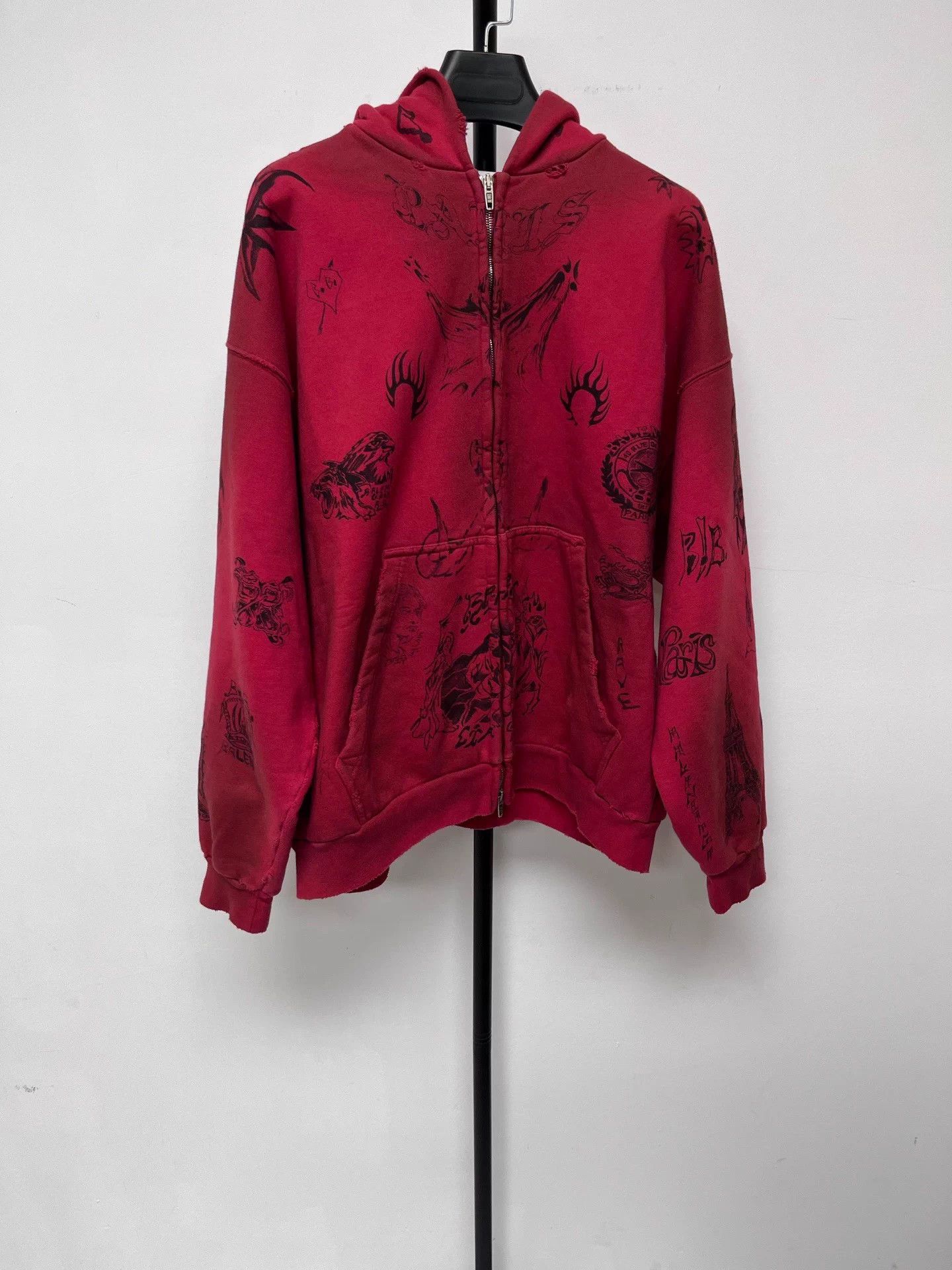 Balenciaga Balenciaga hooded long sleeve jacket Size US S / EU 44-46 / 1 - 1 Thumbnail