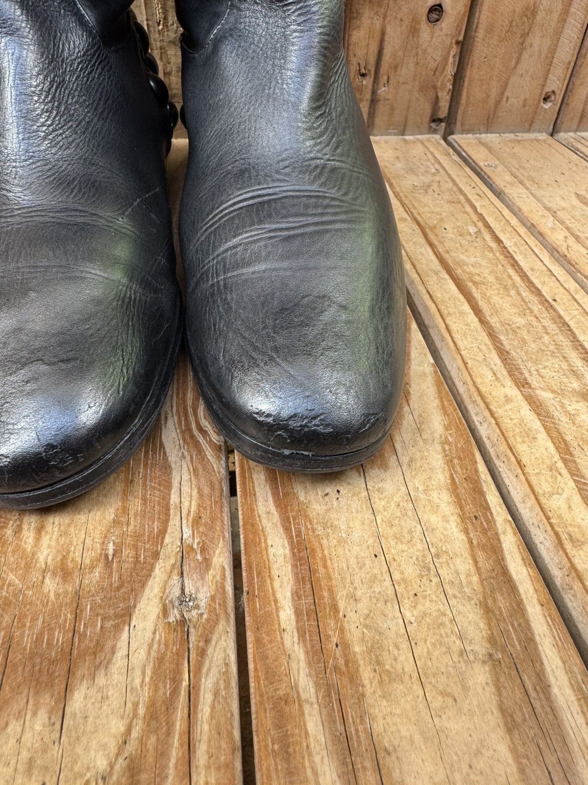 Gucci Gucci black women’s leather boots sz EUR 35.5 USA 5.5 Size US 5.5 / IT 35.5 - 5 Thumbnail