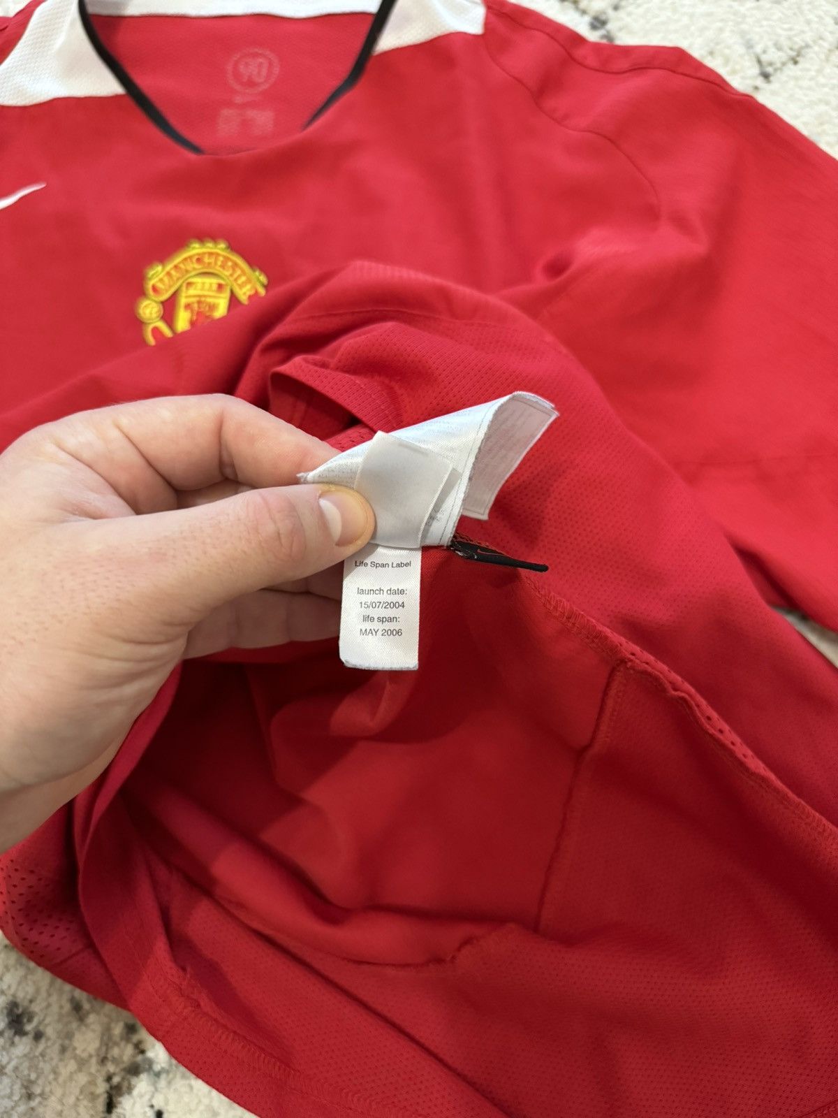 Nike × Vintage Vintage Manchester United 2004/05 Nike Jersey Blokcore M sz Size US M / EU 48-50 / 2 - 10 Thumbnail