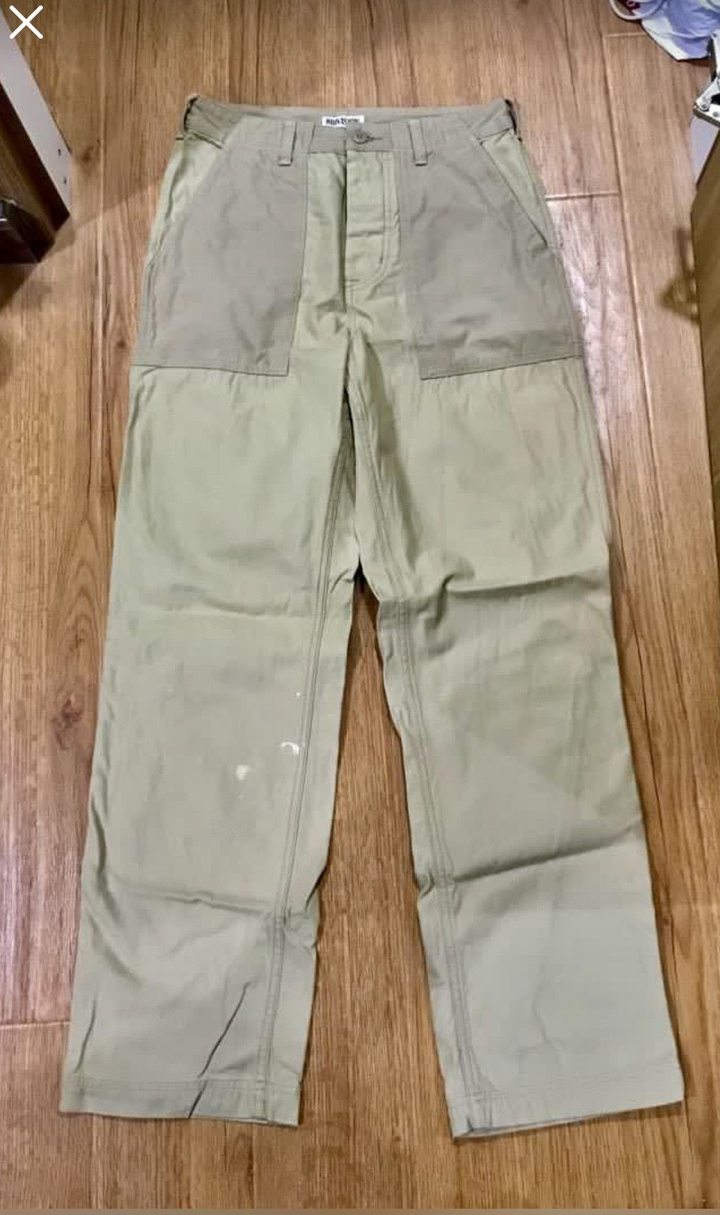 Japanese Brand 8Division army fatigue pants baker pants Size US 29 - 2 Thumbnail