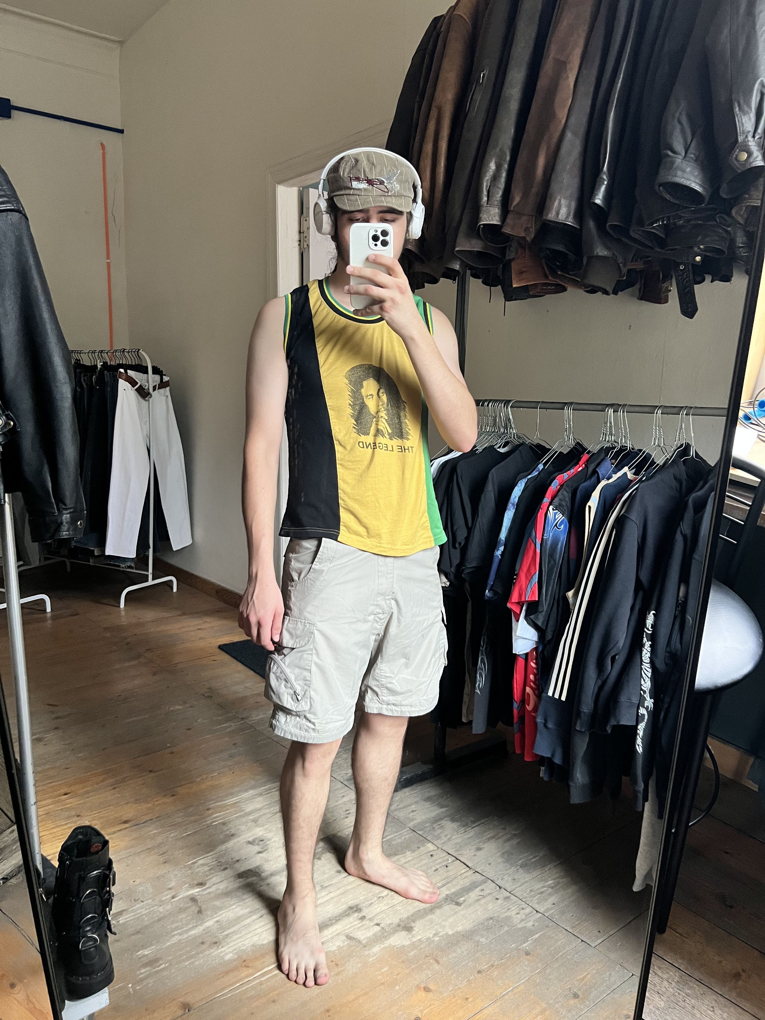 Independent Truck Co. Vintage 1990s Skate Multi Pocket Cargo Shorts Size US 34 / EU 50 - 2 Thumbnail