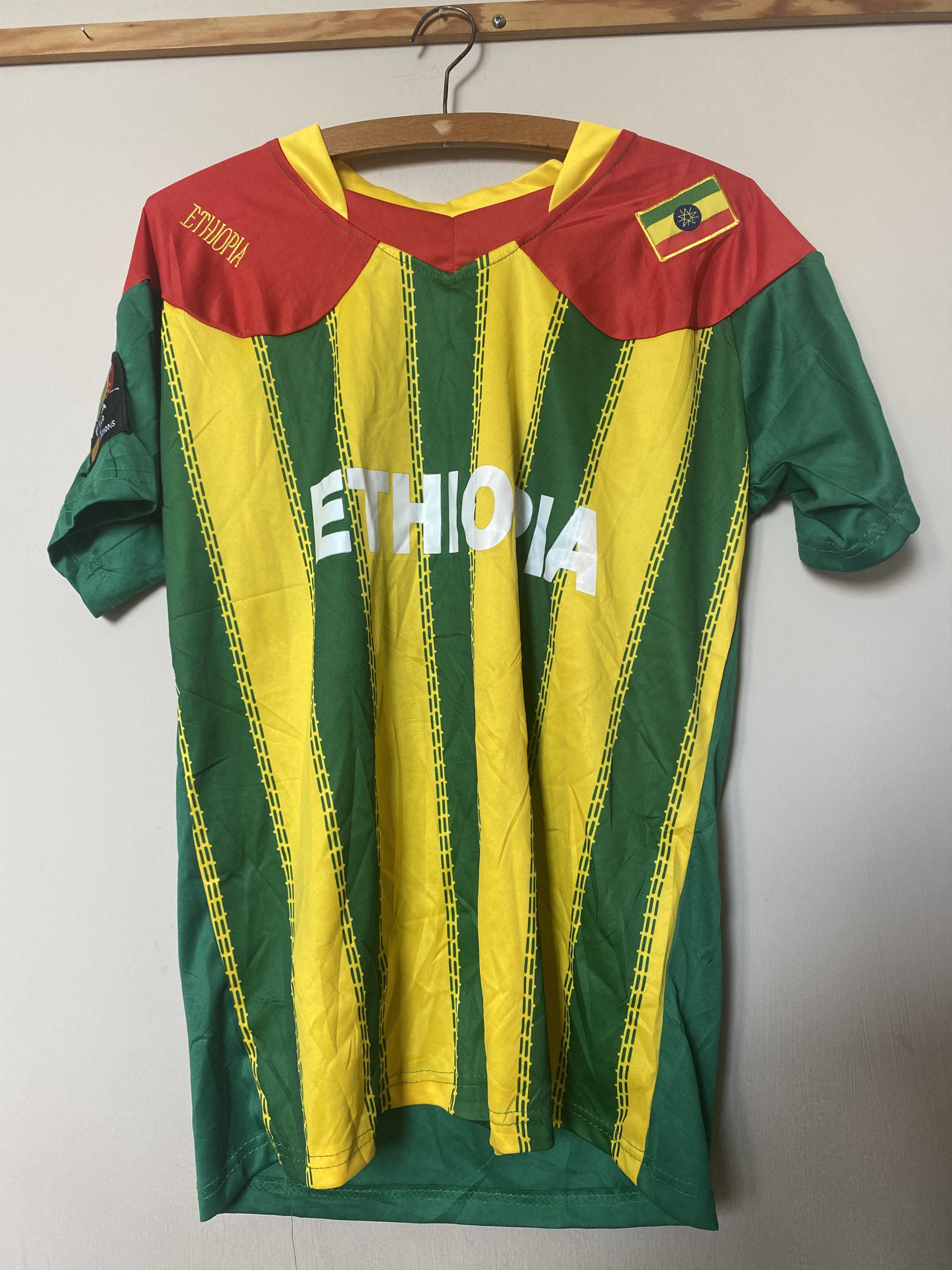 Other ETHIOPIA - 2014 FIFA Brazil #19 ADAN - M - UNIQUE Size US M / EU 48-50 / 2 - 2 Thumbnail
