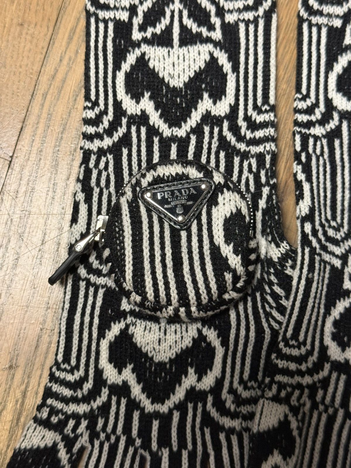 Prada Raf simons Prada FW2021 wool pocket gloves Size ONE SIZE - 2 Thumbnail