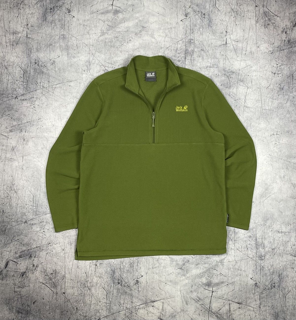 Jack Wolfskin Jack Wolfskin Tecnopile Fleece Top Zip Pullover Jacket Size US XL / EU 56 / 4 - 2 Thumbnail