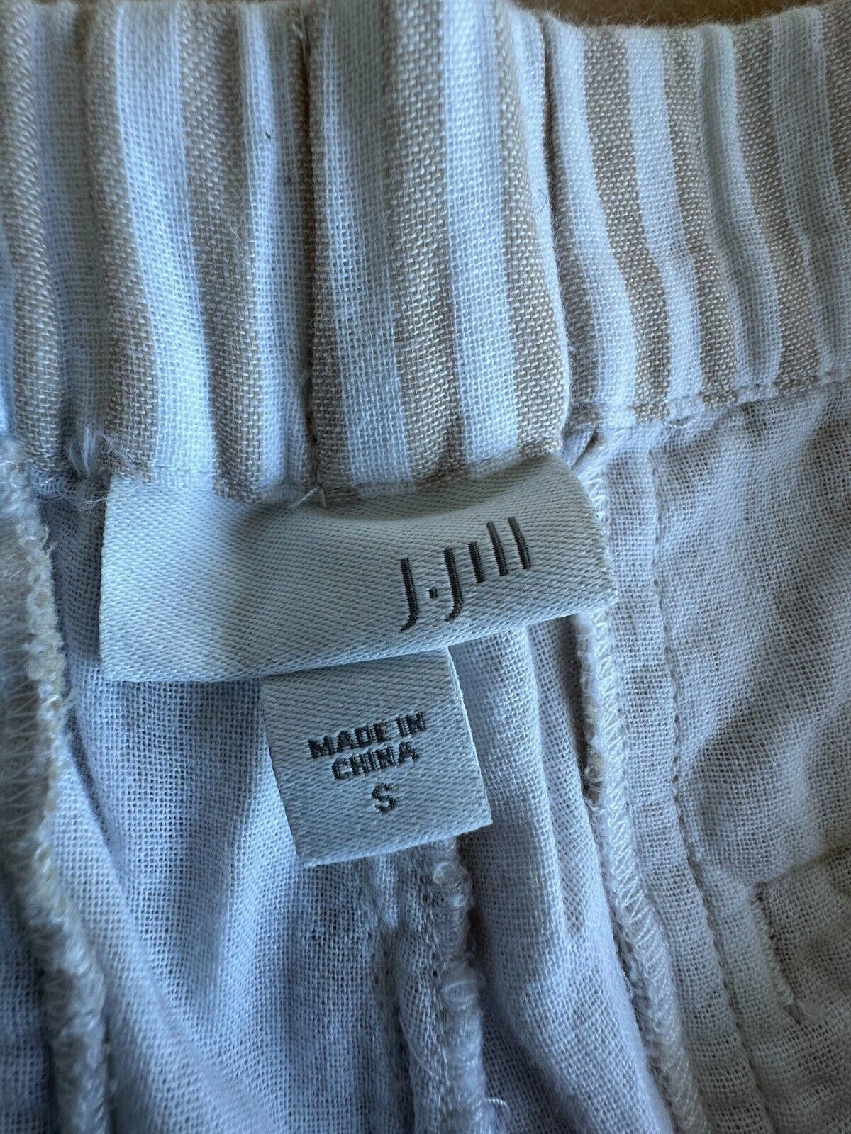 Designer J. Jill Tan Beige Pull-On Cuffed Cotton Shorts Relaxed S Size 28" / US 6 / IT 42 - 4 Thumbnail