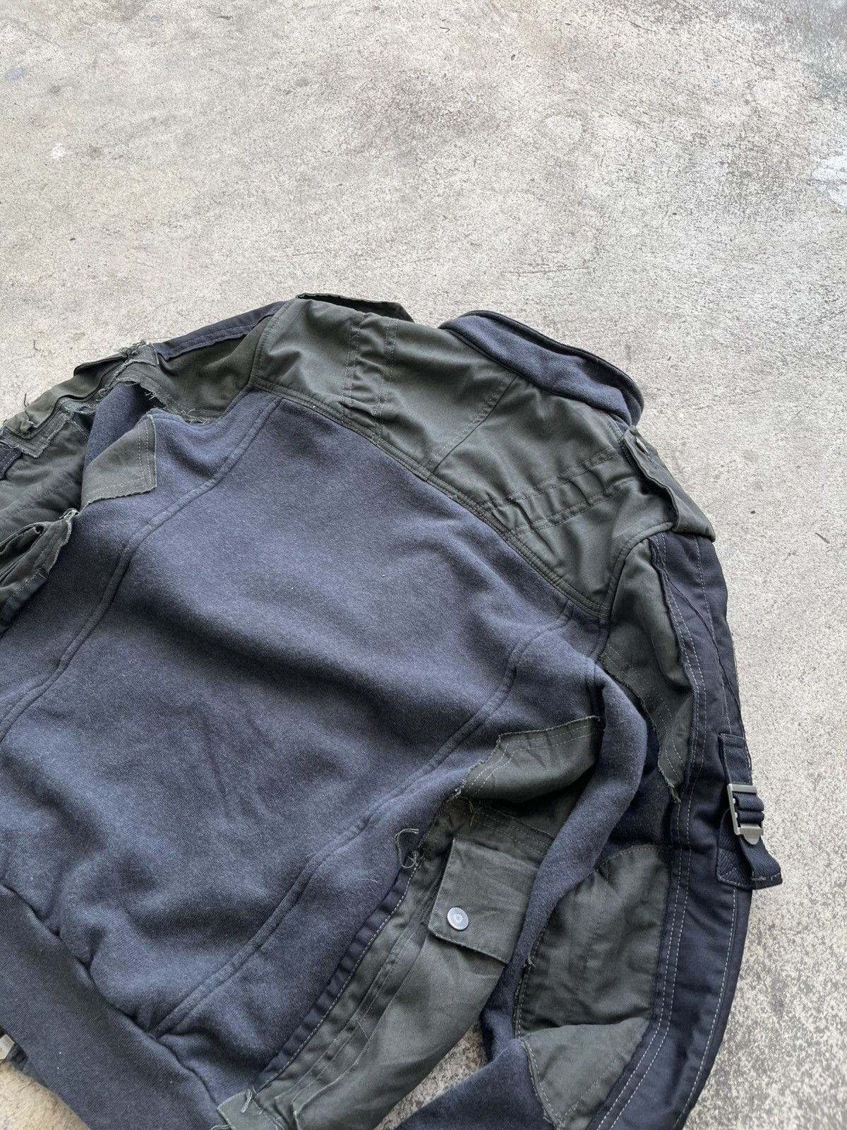Japanese Brand KAPITAL STYLE PATCHWORKS x MILITARY/VINTAGE JAPAN GIGNI / Size US L / EU 52-54 / 3 - 4 Thumbnail