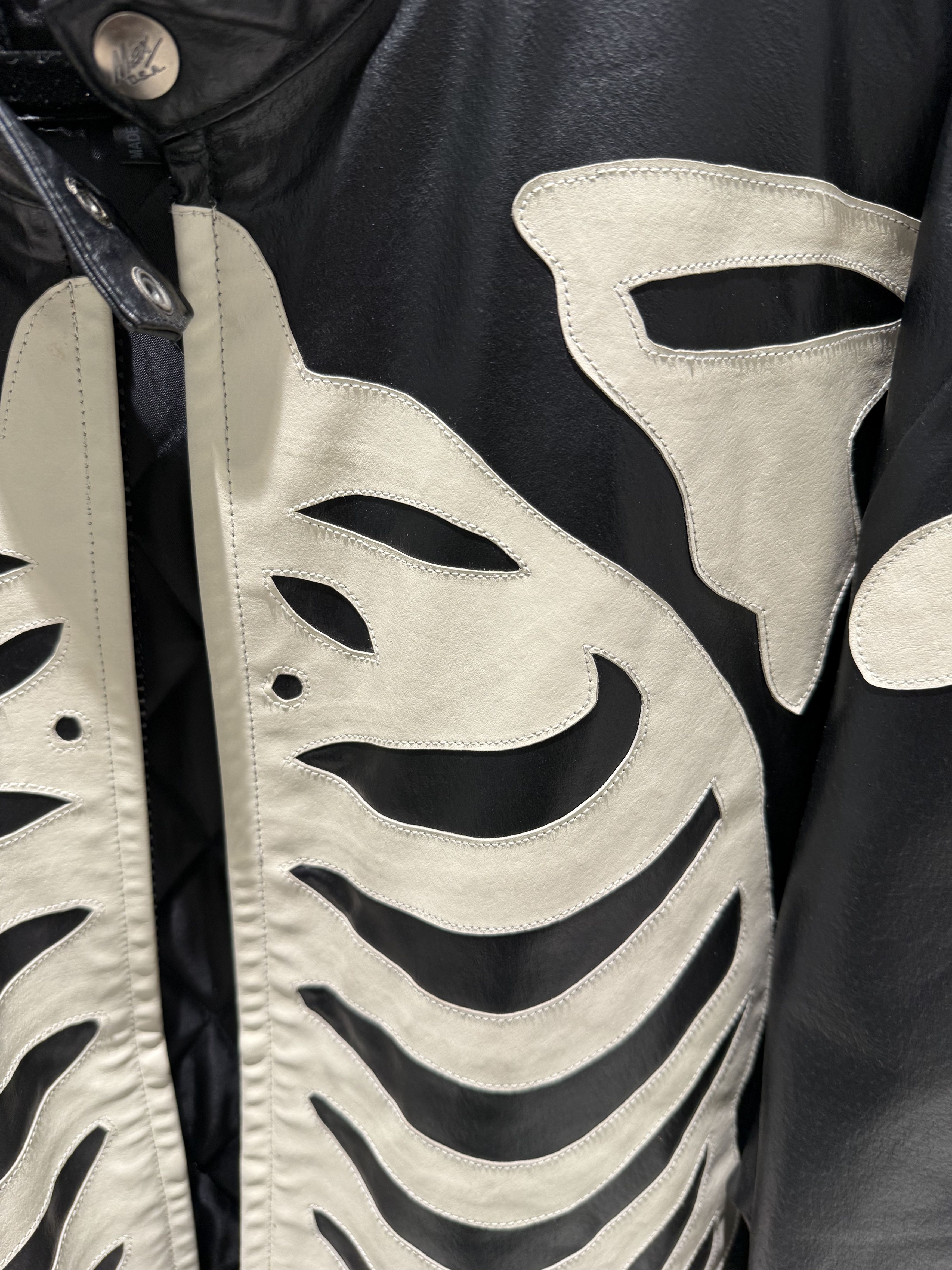 Other SKELETON LEATHER JACKET MAX USA Size US XL / EU 56 / 4 - 4 Thumbnail