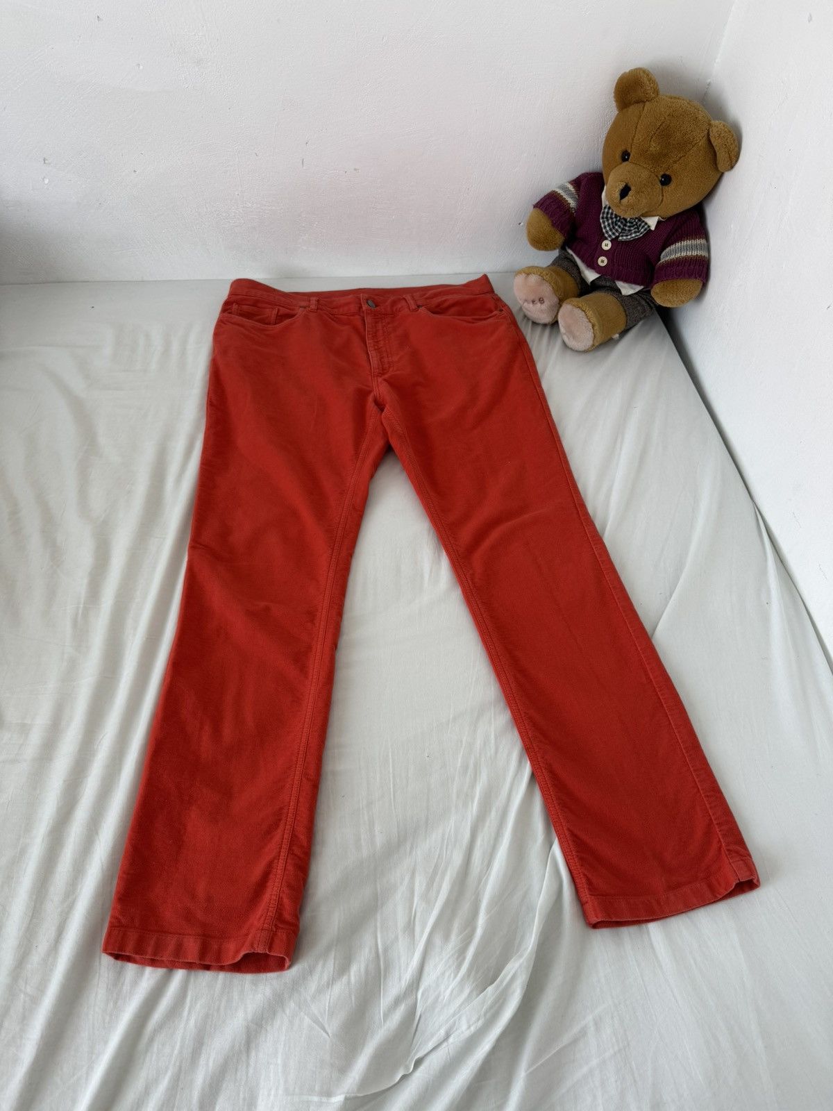 Ralph Lauren Purple Label Ralph Lauren Purple Label velvet chino Size US 34 / EU 50 - 1 Thumbnail