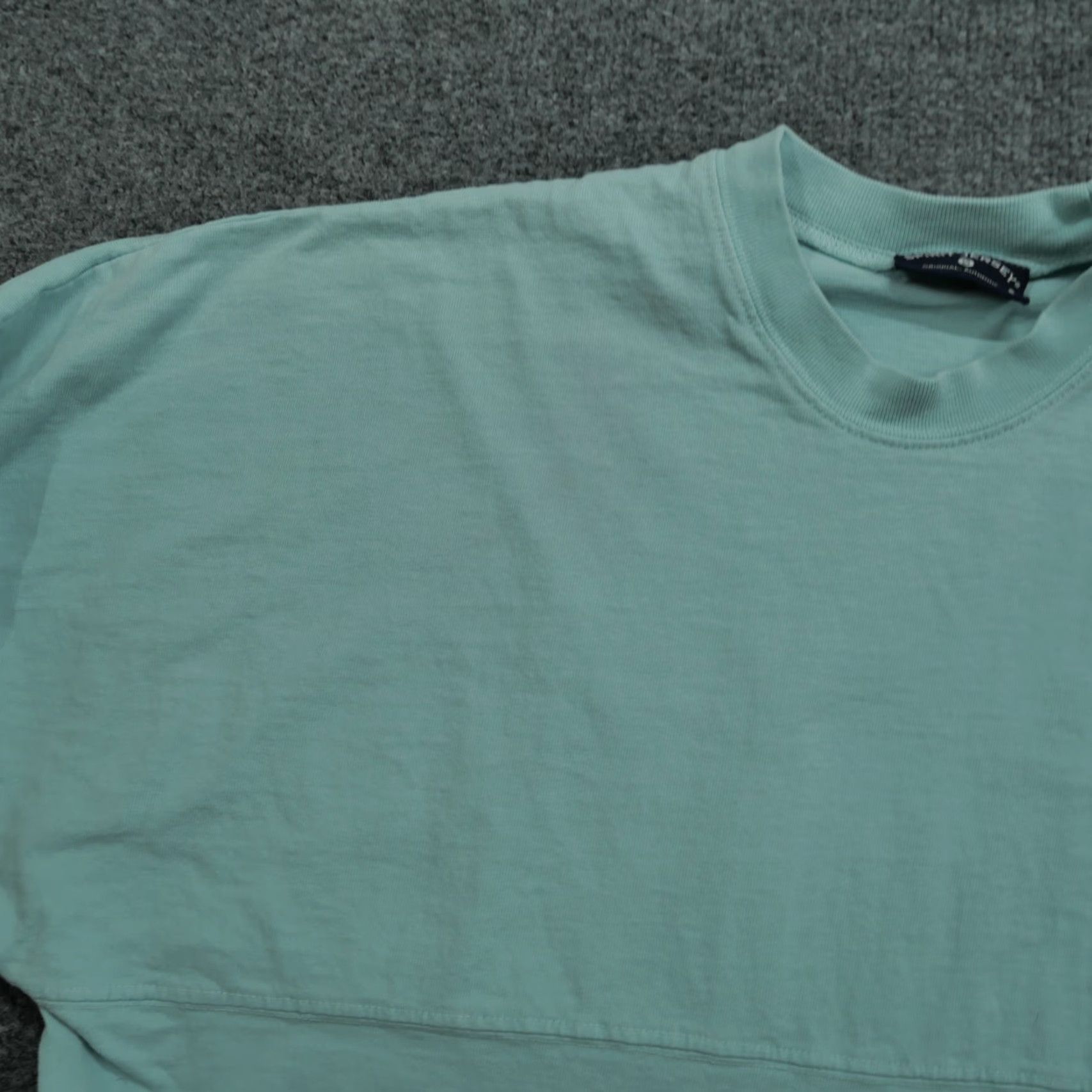 Spell Spirit Jersey Shirt Adult Small Blue Long Sleeve Crew Neck Cotton T-Shirt Mens Vintage? Size US S / EU 44-46 / 1 - 6 Thumbnail