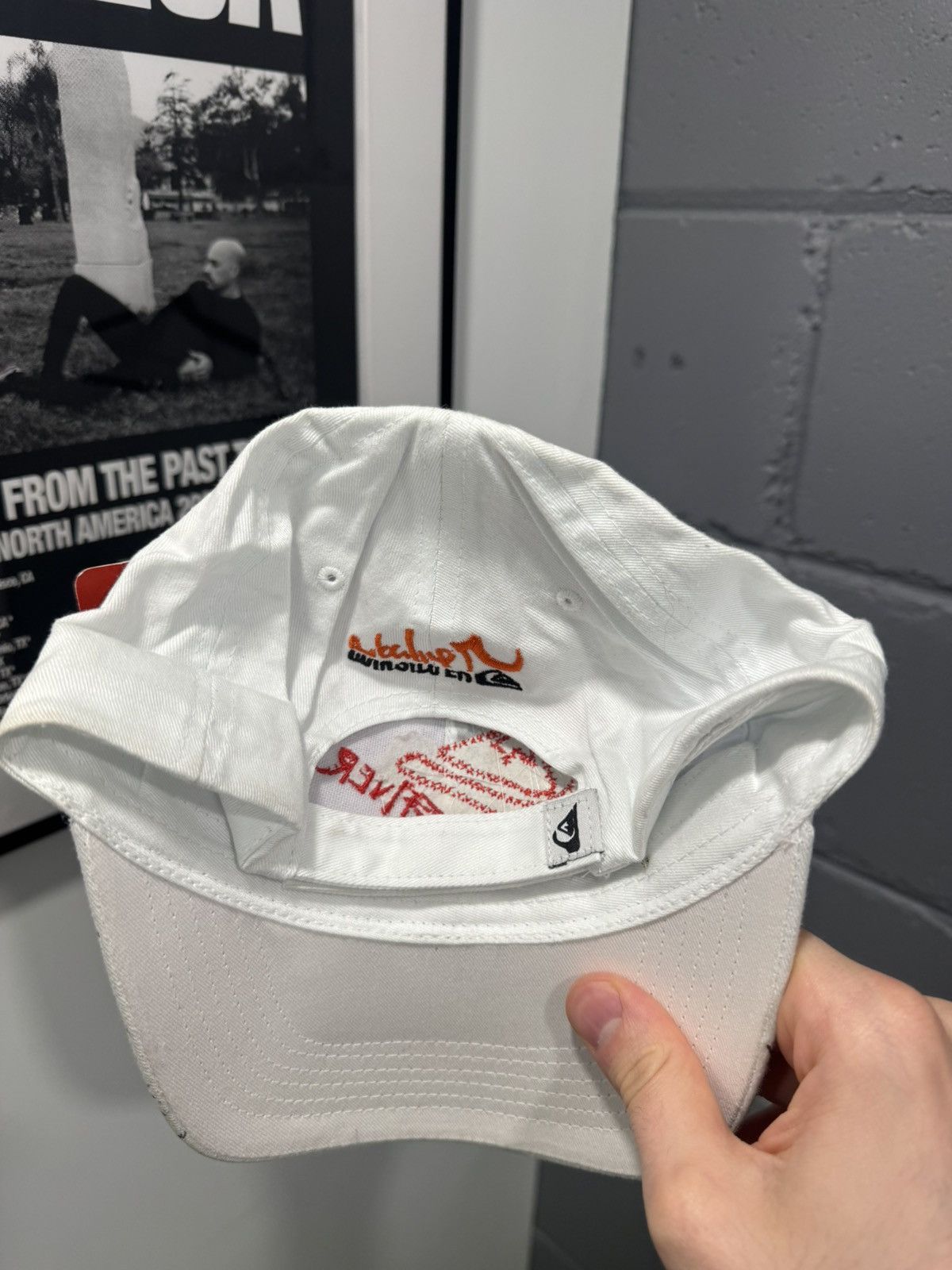Quiksilver Quiksilver Vintage Cap Big Logo Y2K Surf Style Size ONE SIZE - 3 Thumbnail