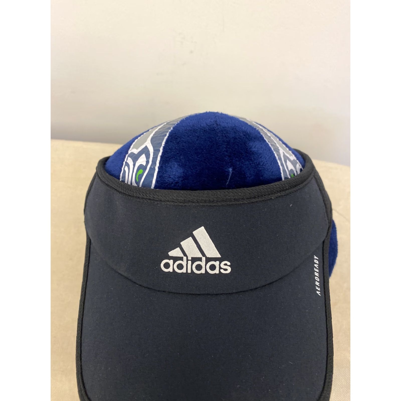 Adidas Adidas Hat Cap Black Dry Fit Runner Golfer Run Men One Size Cap /449 Black Baseball Cap Breathable Quick Dry UV Protection Polyester Modern Solid Men Size ONE SIZE - 2 Thumbnail