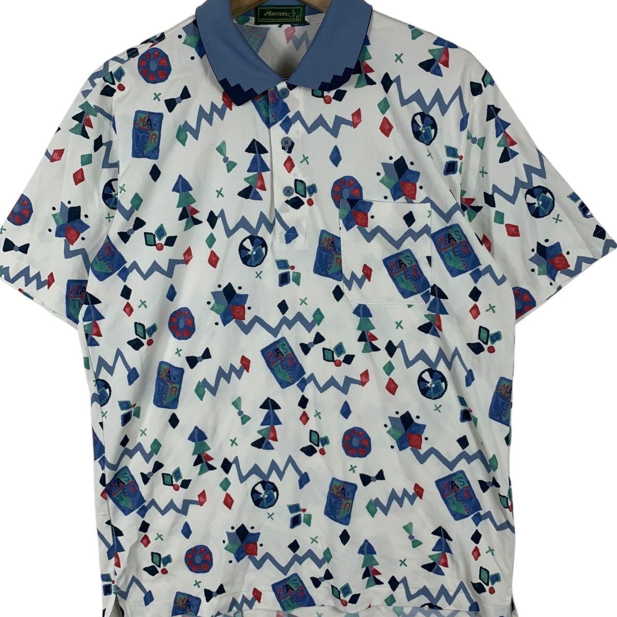 Vintage Vintage GOLF MASTERS AUGUSTA Collection Polo Tee Shirt Top Size US L / EU 52-54 / 3 - 3 Thumbnail