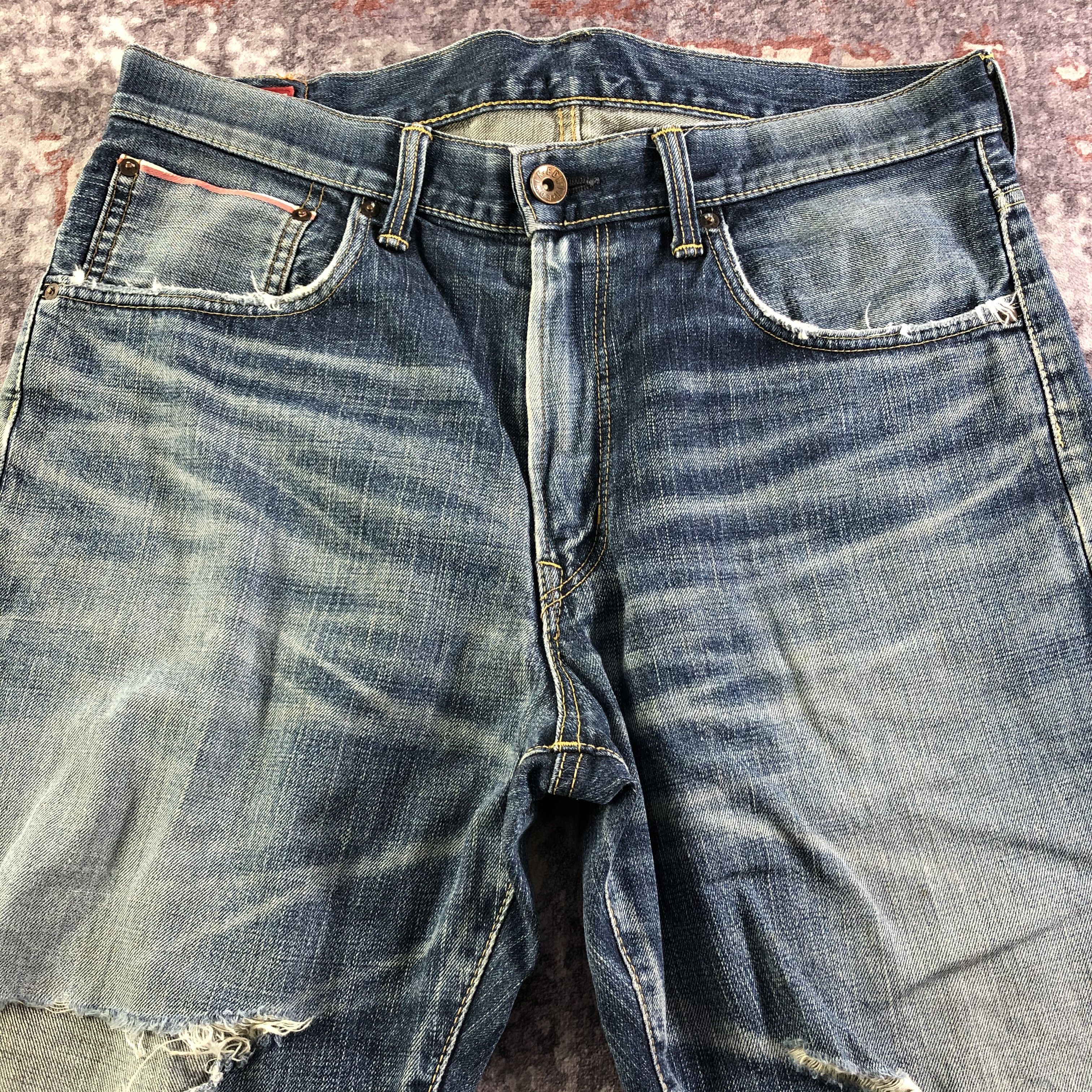 Edwin Vintage Blue Wash Edwin 505 Selvedge Jeans-JM3573 Size US 38 / EU 54 - 3 Thumbnail