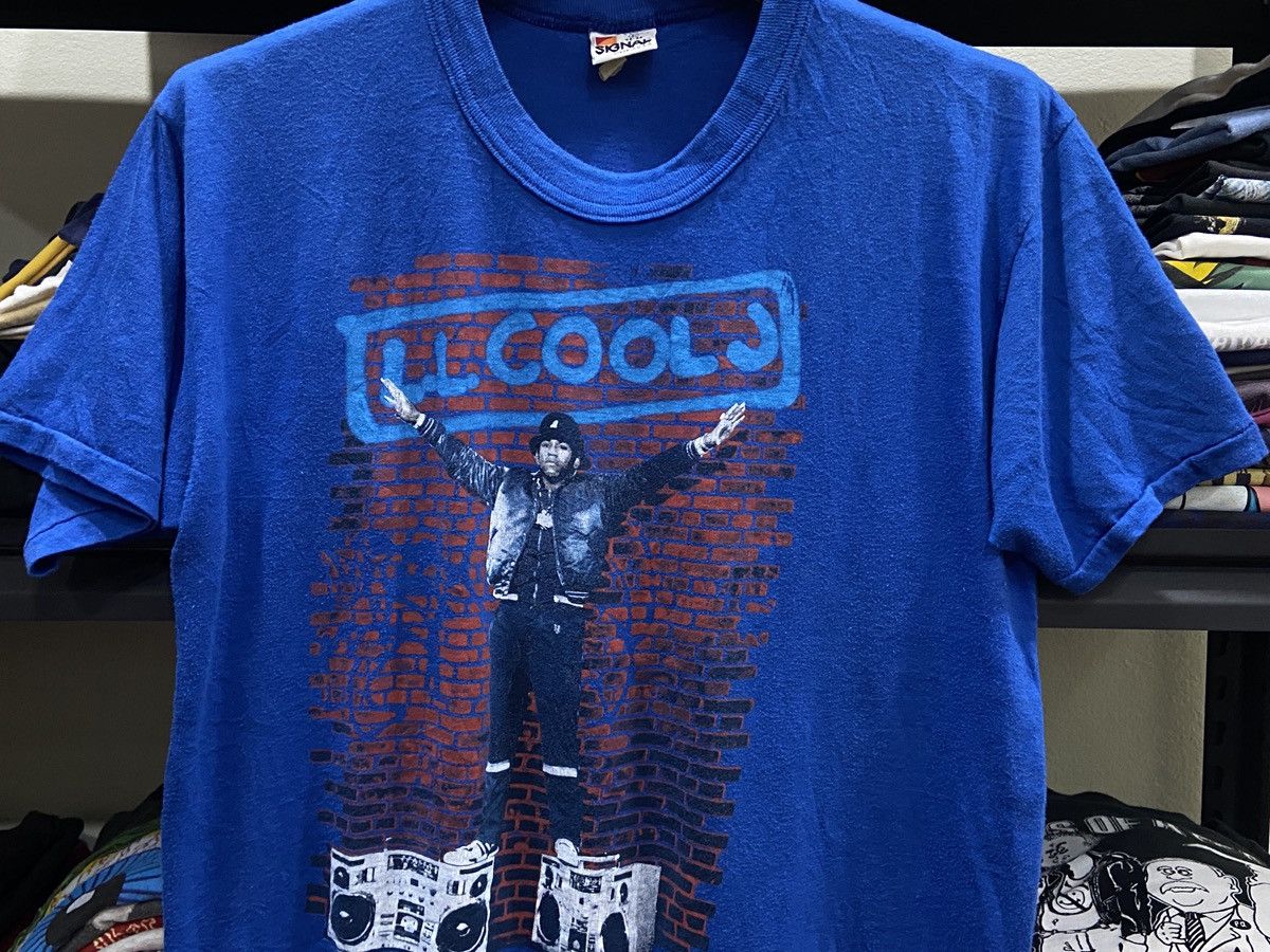 Band Tees × Rap Tees × Vintage 😄🔥RARE Vintage 1987s LL COOL J RAP TEE Tshirt Size US L / EU 52-54 / 3 - 2 Thumbnail