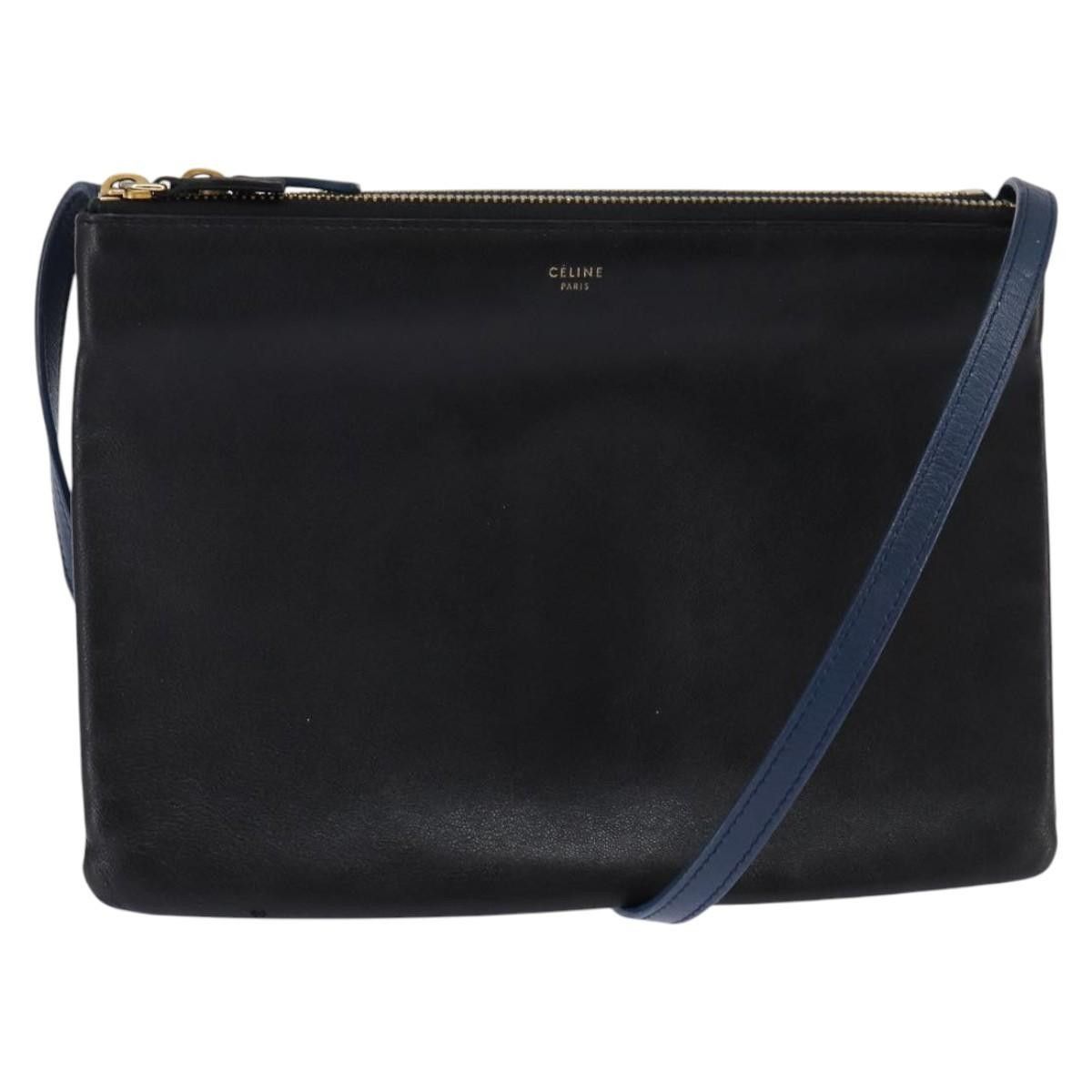 Celine Celine Trio Crossbody Bag Leather Size ONE SIZE - 1 Thumbnail