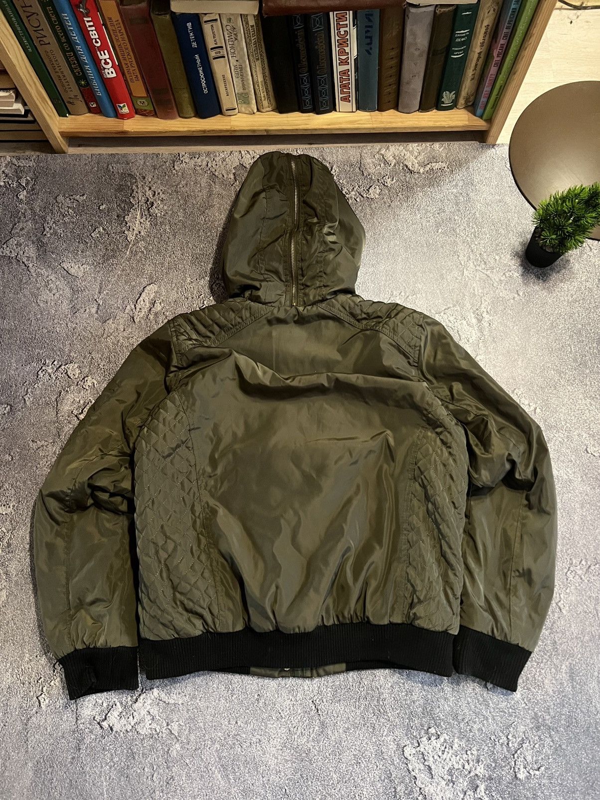 Vintage CRAZY vintage IfSixWasNine style bomber jacket Japanese Y2K Size US L / EU 52-54 / 3 - 4 Thumbnail