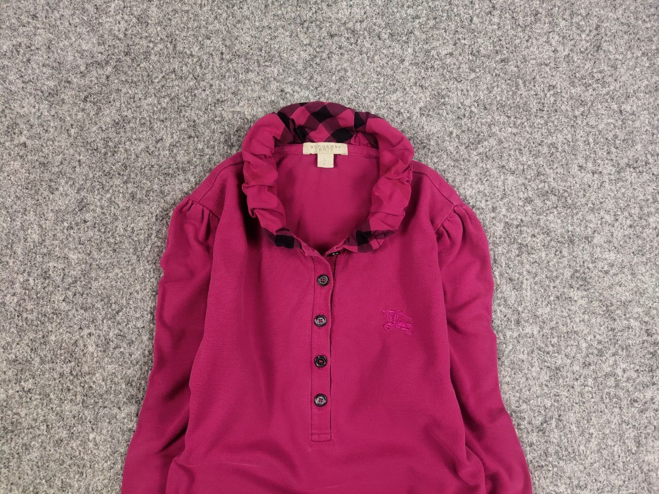 Burberry Burberry Brit light pink nova check Women Polo Long Sleeve Size S / US 4 / IT 40 - 8 Thumbnail