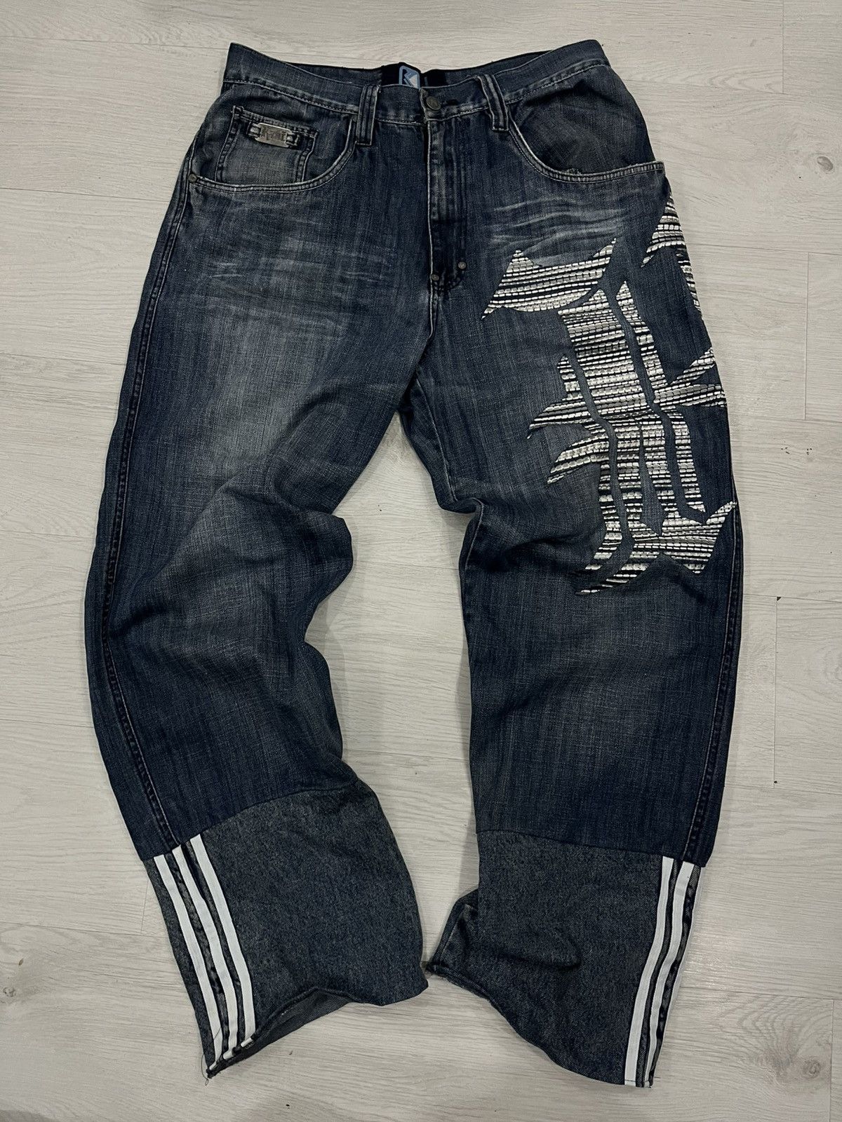 Karl Kani × Vintage karl kani VERY rare jeans Size US 36 / EU 52 - 1 Thumbnail