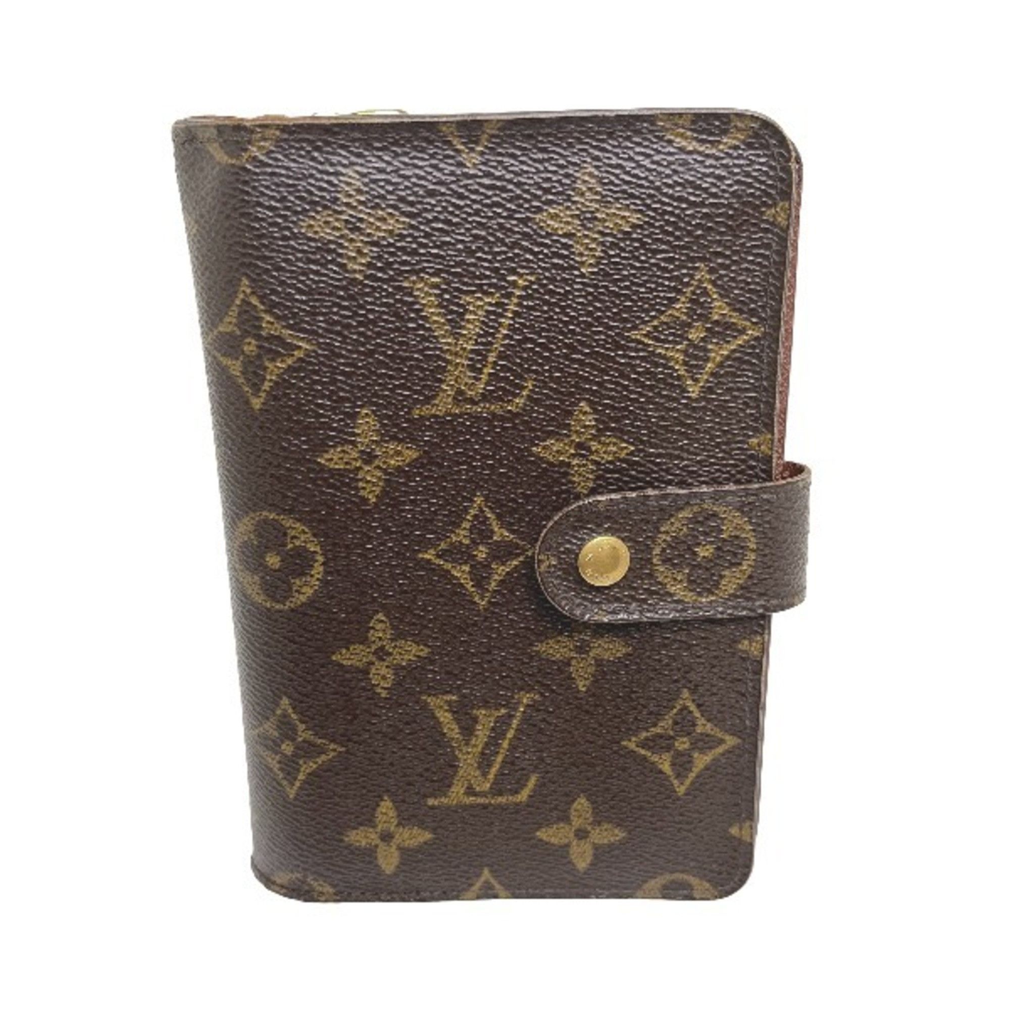 image of Louis Vuitton Porte Papier Wallet in Brown, Women's