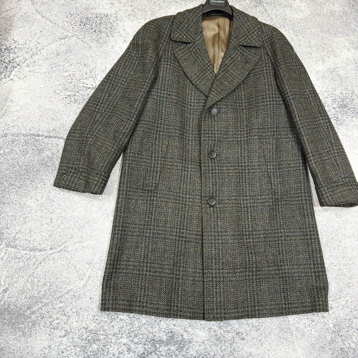 Handmade × Vintage Vintage Tailored Pure New Wool Coat Size M-L (50) Size US M / EU 48-50 / 2 - 2 Thumbnail