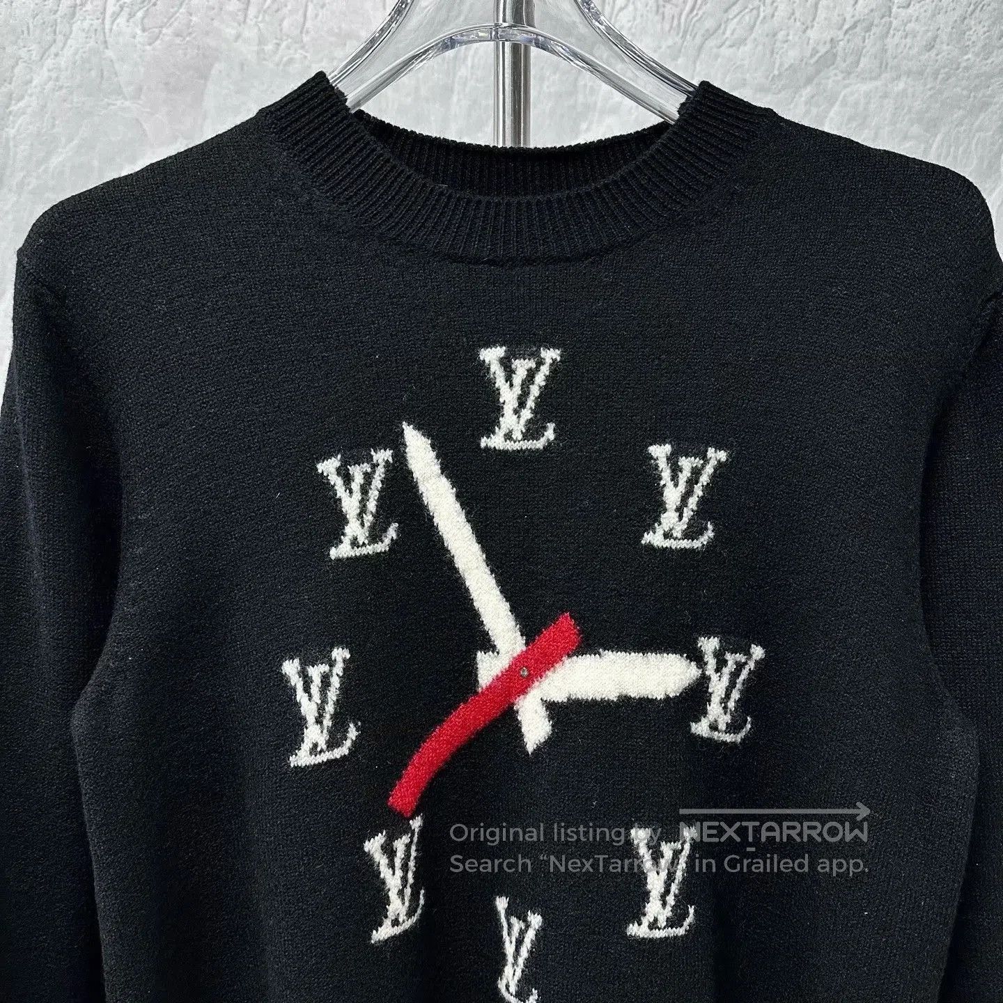 Louis Vuitton luxurious louis vuitton clock sweater black. Size US S / EU 44-46 / 1 - 2 Thumbnail