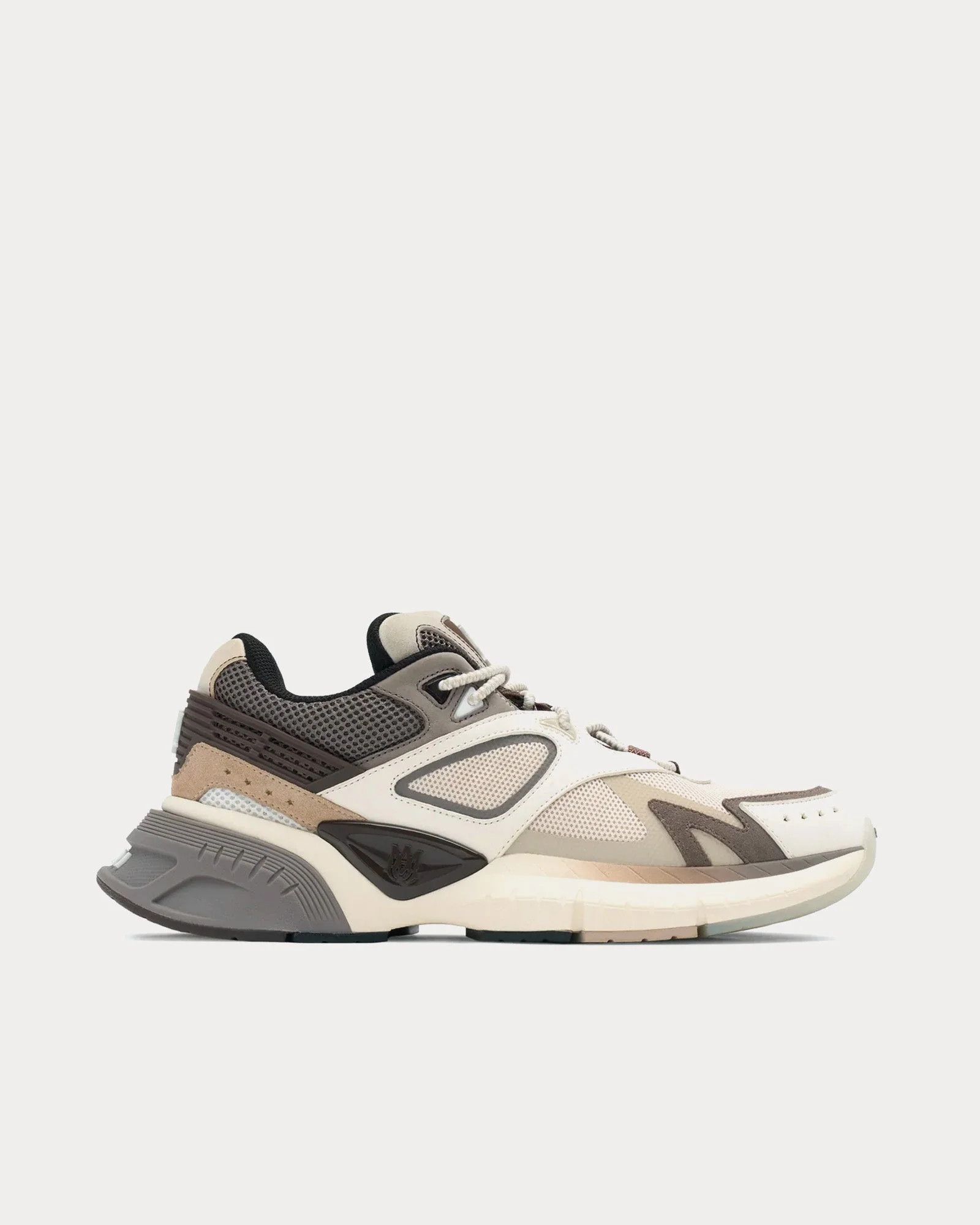 Amiri o1mle0426 MA Runners Sneakers in Brown Size US 12 / EU 45 - 1 Thumbnail