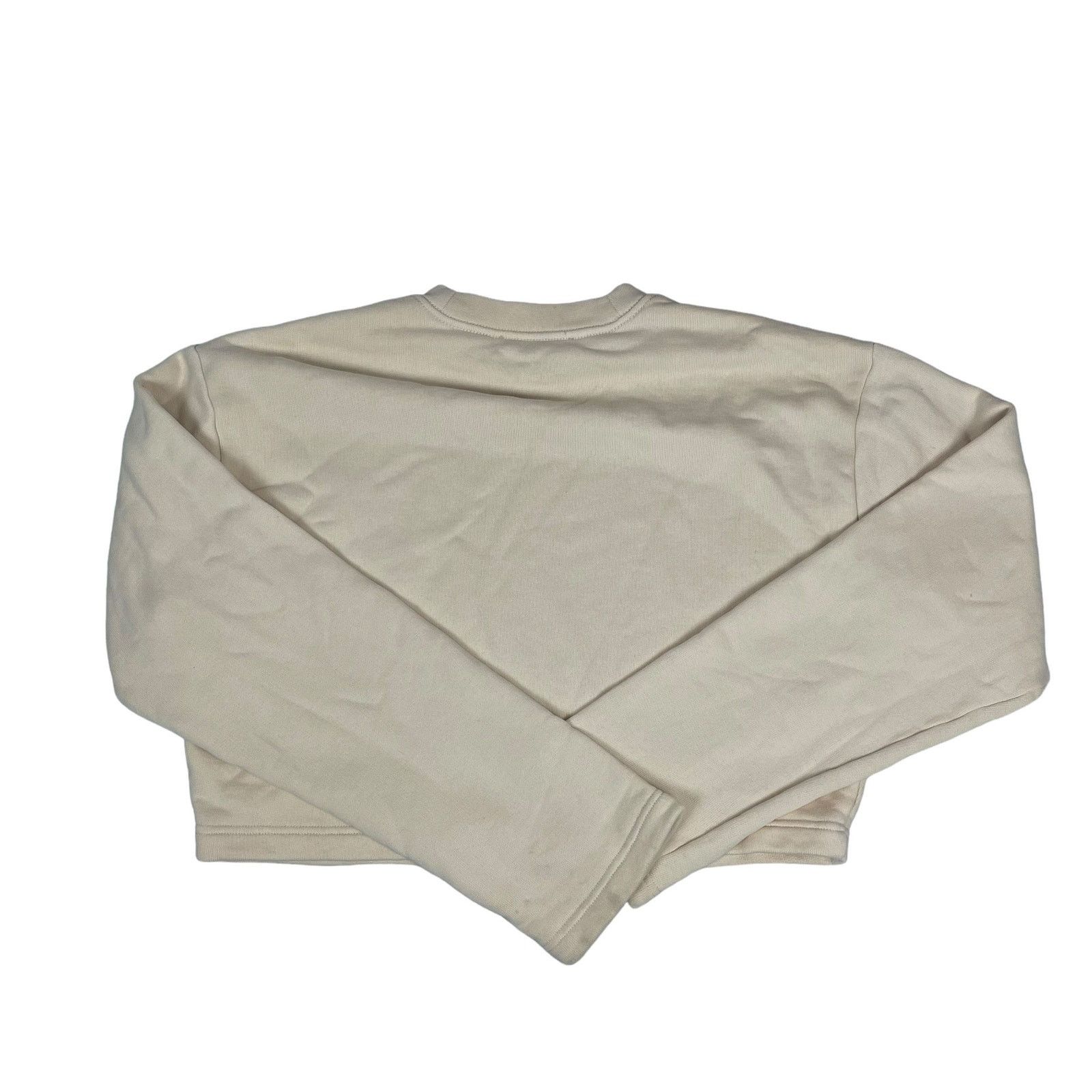 Acne Studios Acne Studios Beige Logo Sweatshirt XS Size XS / US 0-2 / IT 36-38 - 6 Thumbnail