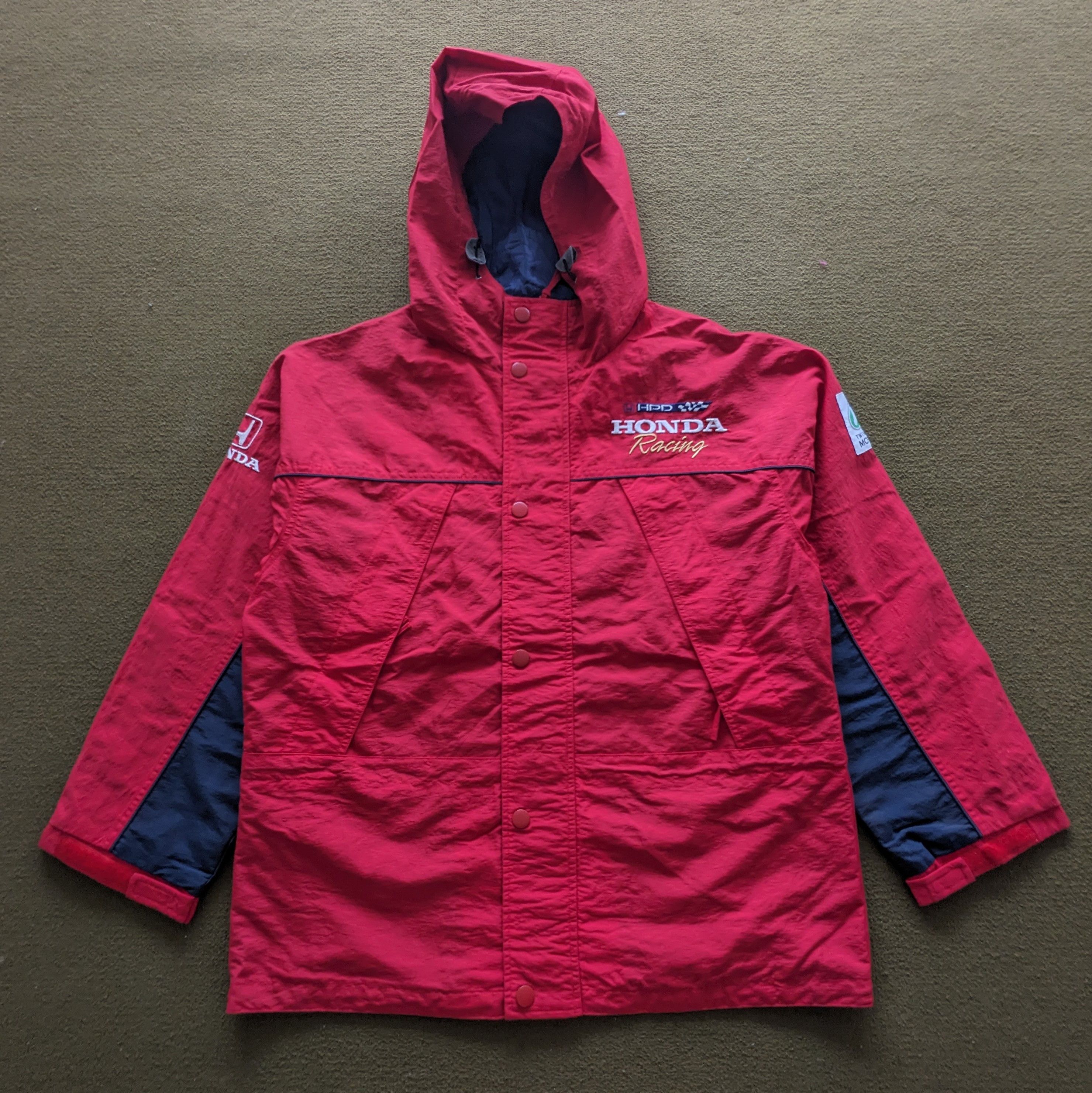 Vintage Vintage C.A.R.T HONDA Motorsports Racing Jacket Size US L / EU 52-54 / 3 - 3 Thumbnail