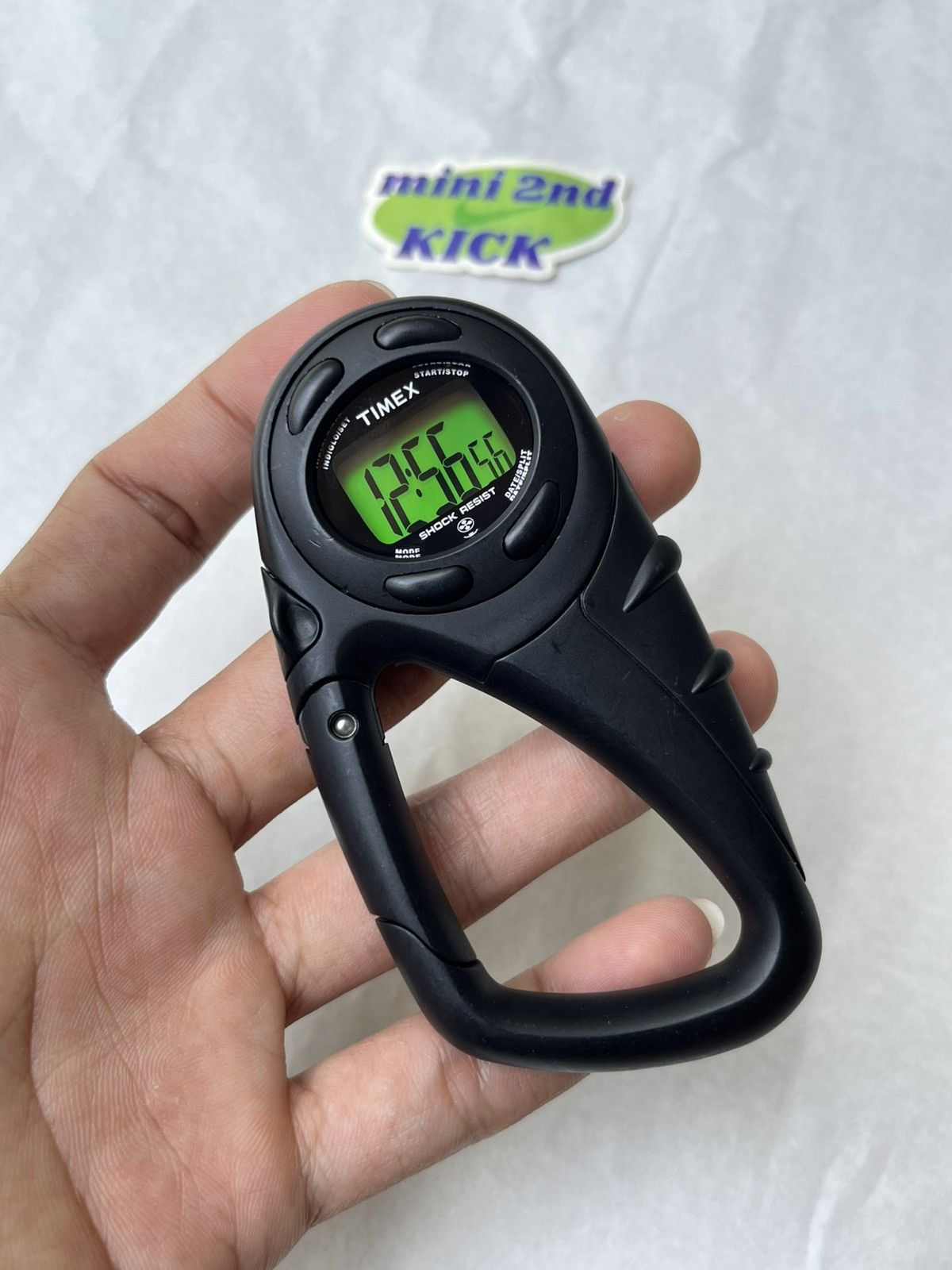 Timex Vintage TMX TIMEX GRIP CLIP CARABINER TOMB RAIDER WATCH Size ONE SIZE - 10 Thumbnail