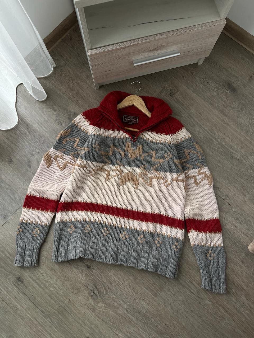 Marlboro Classics × Vintage Vintage Marlboro Classics Wool Knit Sweater Size US M / EU 48-50 / 2 - 2 Thumbnail