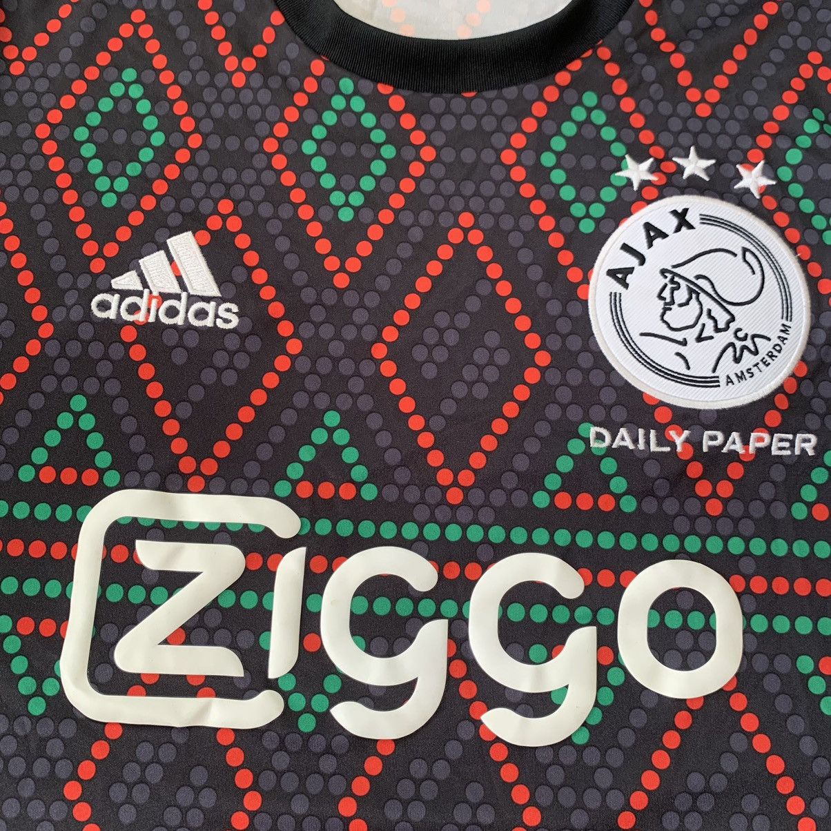 Daily Paper Ajax x Daily Paper Adidas Ziggo 2022-23 Jersey Rare Japan Size US S / EU 44-46 / 1 - 4 Thumbnail