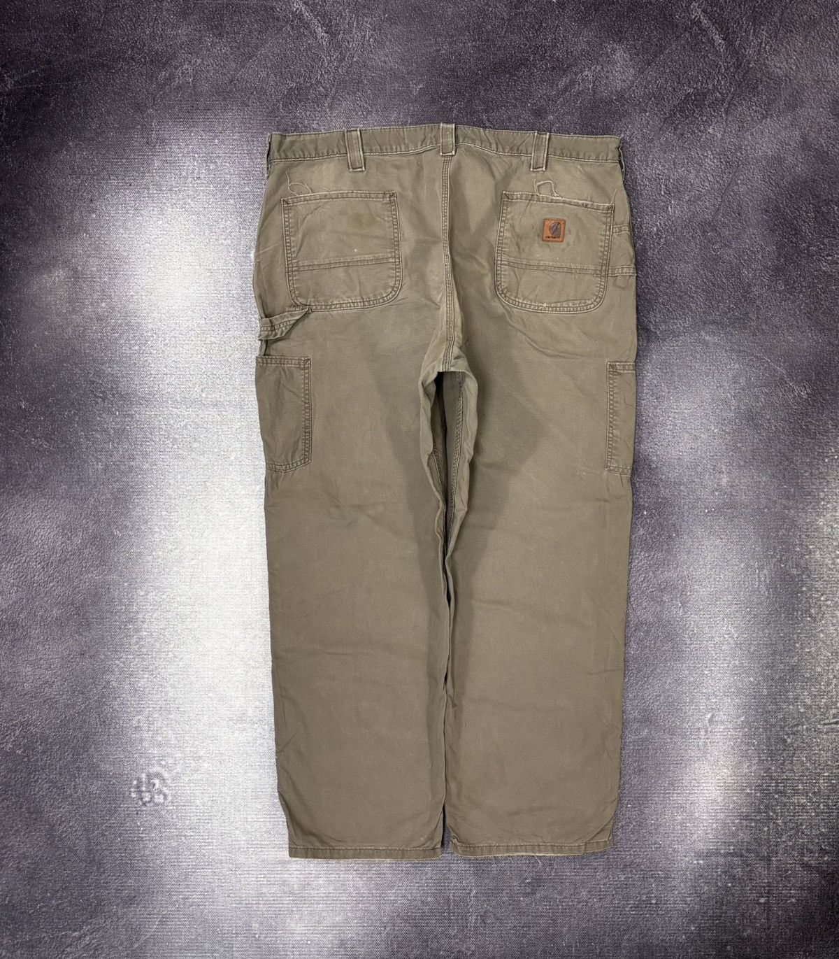 Carhartt Vintage Carhartt Original Dungaree Fit Khaki Baggy Pants Size US 42 / EU 58 - 1 Thumbnail