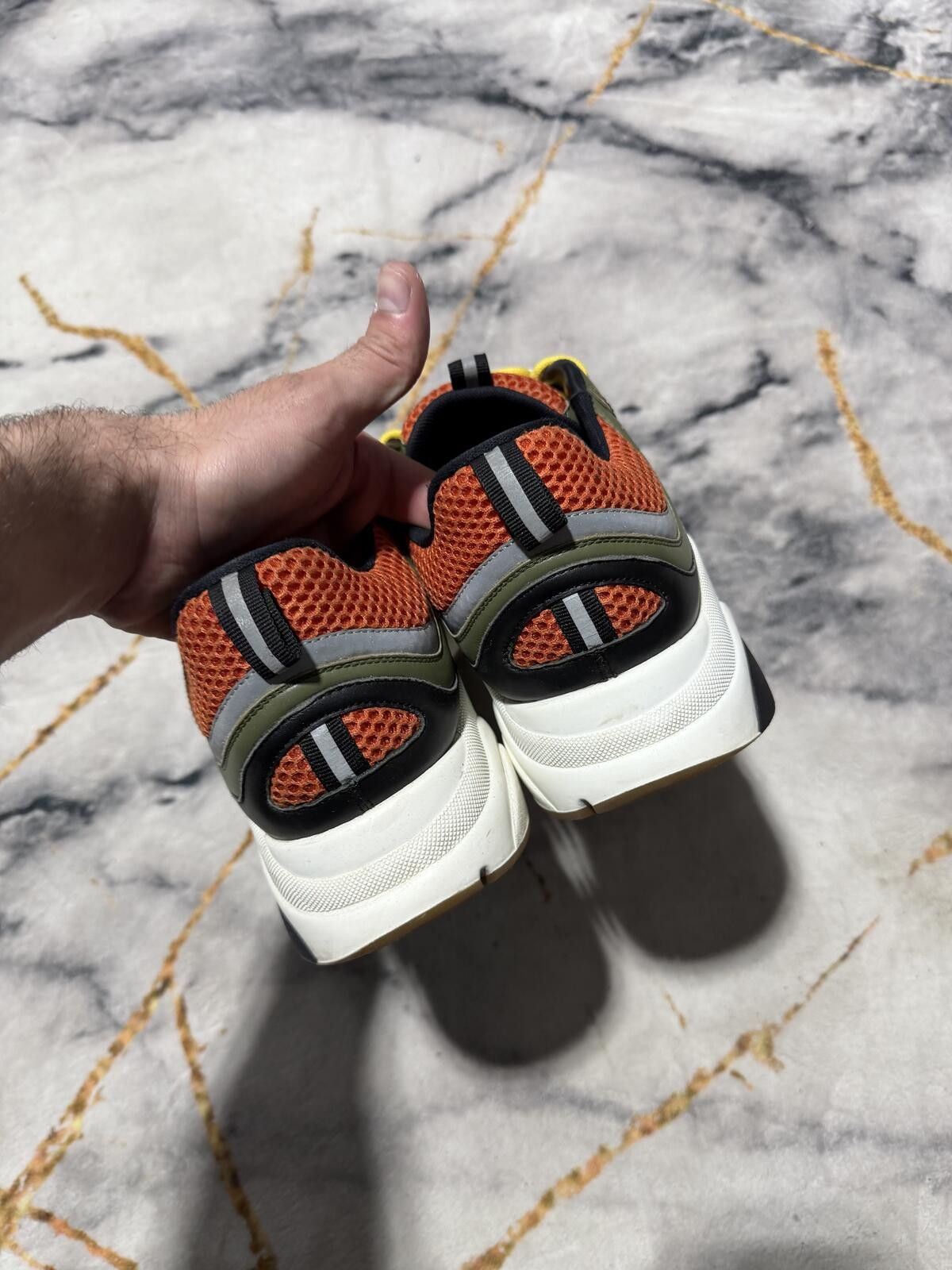 Dior Dior x Peter Doig B22 Olive Green Orange - Sz 12US Size US 12 / EU 45 - 5 Thumbnail