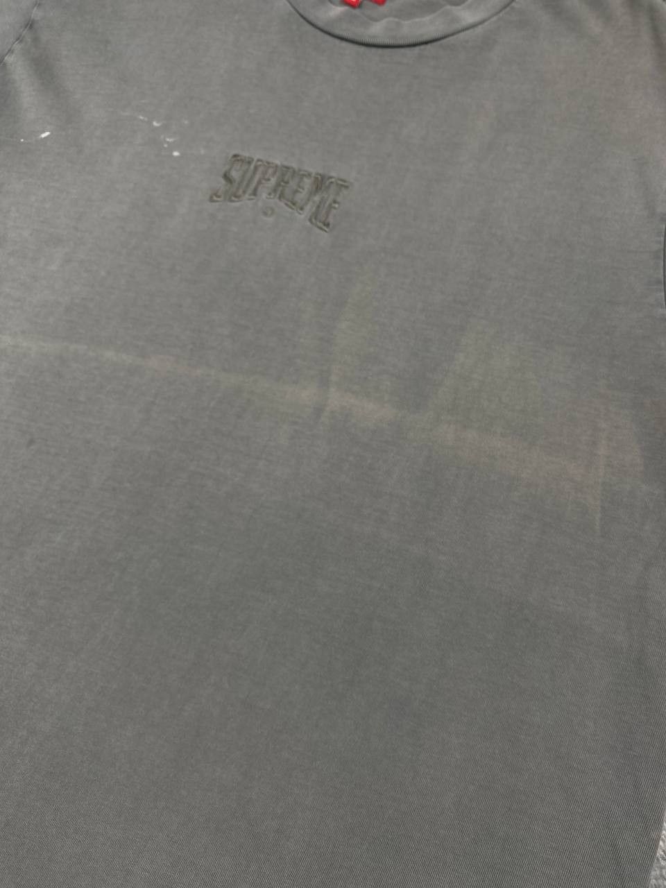 Supreme Supreme Acid Wash S/S Top T Shirt Men Size XL Gray Size US XL / EU 56 / 4 - 6 Thumbnail