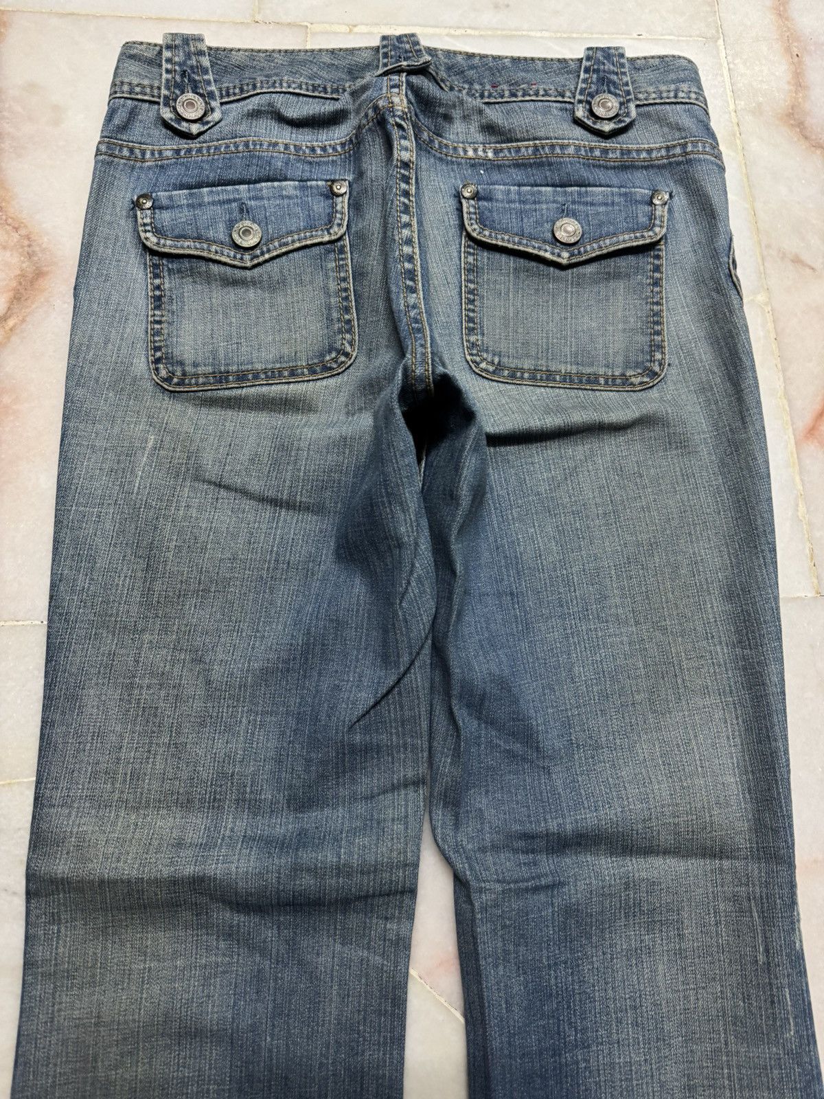 Japanese Brand 💥FLARED💥BANANA REPUBLIC RUSTY MUDWASH BUSHPANTS RARE DENIM Size US 30 / EU 46 - 10 Thumbnail