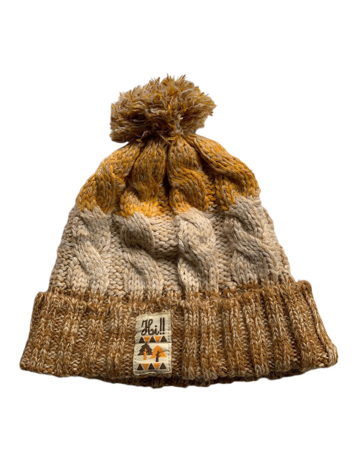 Japanese Brand × Kapital × Vintage Knitted Crochet Winter Session Rare Colour Beanie Hats🧶 Size ONE SIZE - 10 Thumbnail