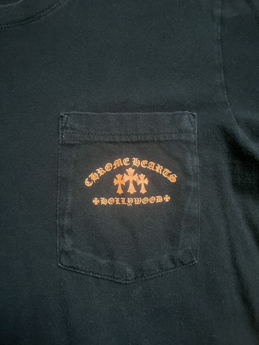 Chrome Hearts Chrome Hearts Black & Orange T-Shirt | Grailed