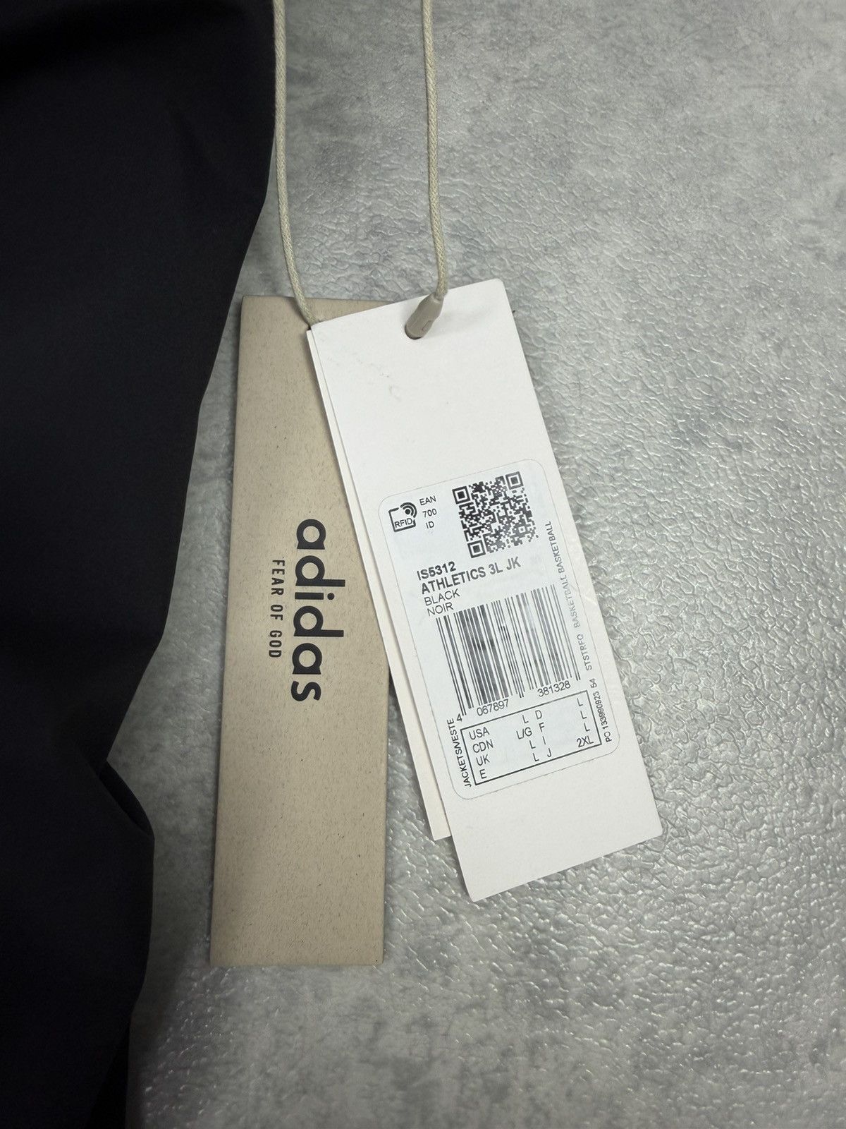 Adidas × Fear of God Adidas X Fear Of God Athletics Performance 3L Jacket Size L Size US L / EU 52-54 / 3 - 11 Thumbnail