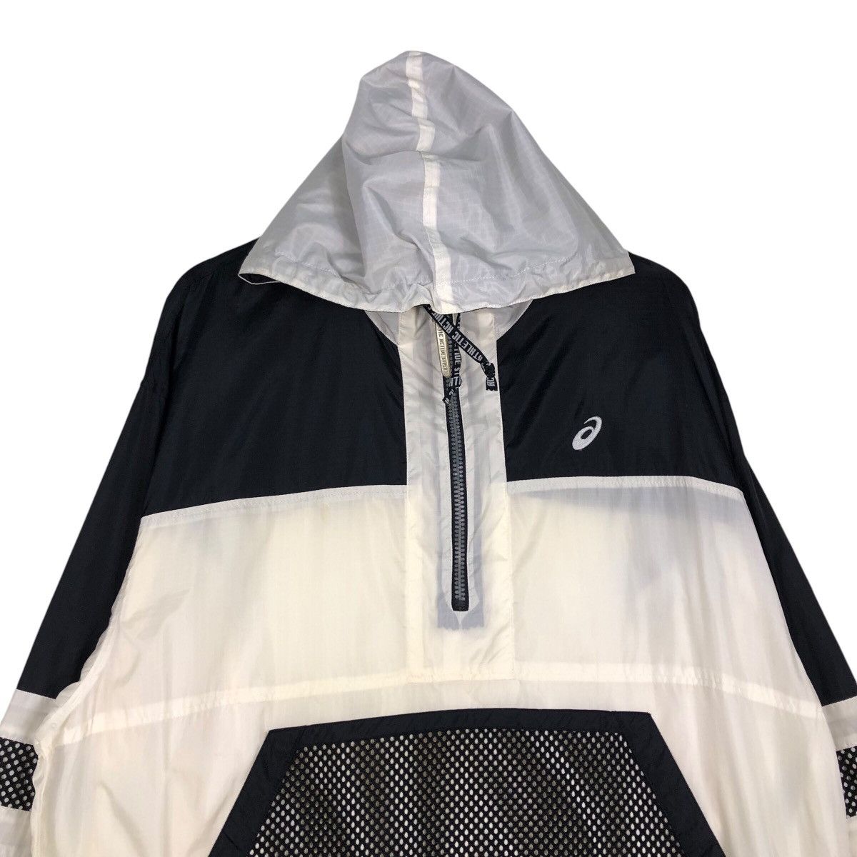 Japanese Brand 📌Vintage Anorak Windbreaker Jacket Pull Over Asics Rare Size US L / EU 52-54 / 3 - 4 Thumbnail