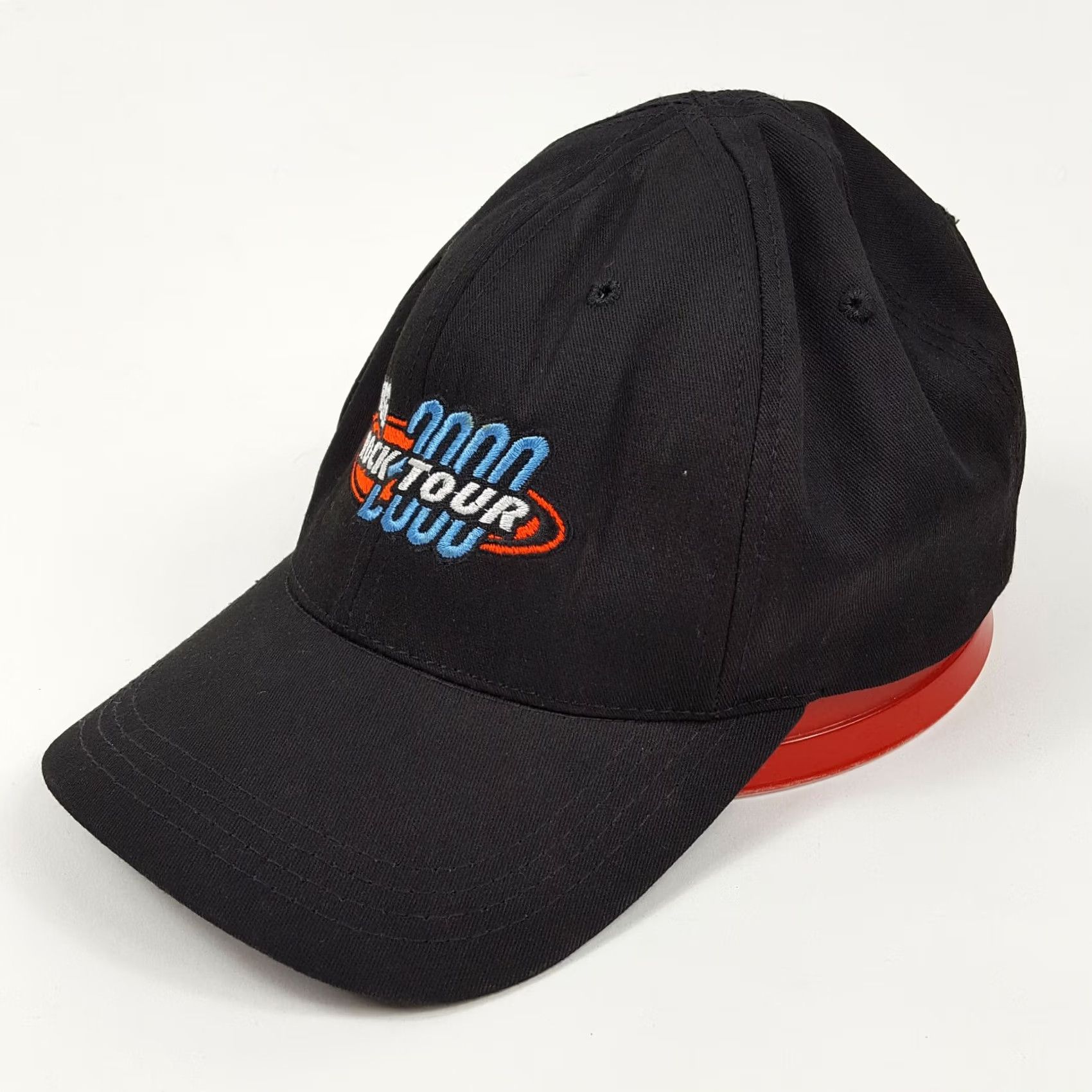 NASCAR VINTAGE NASCAR Rock Tour 2000 Snapback Hat Baseball Cap Men Adjustable Black Embroidered Racing Cap Hat Size ONE SIZE - 3 Thumbnail