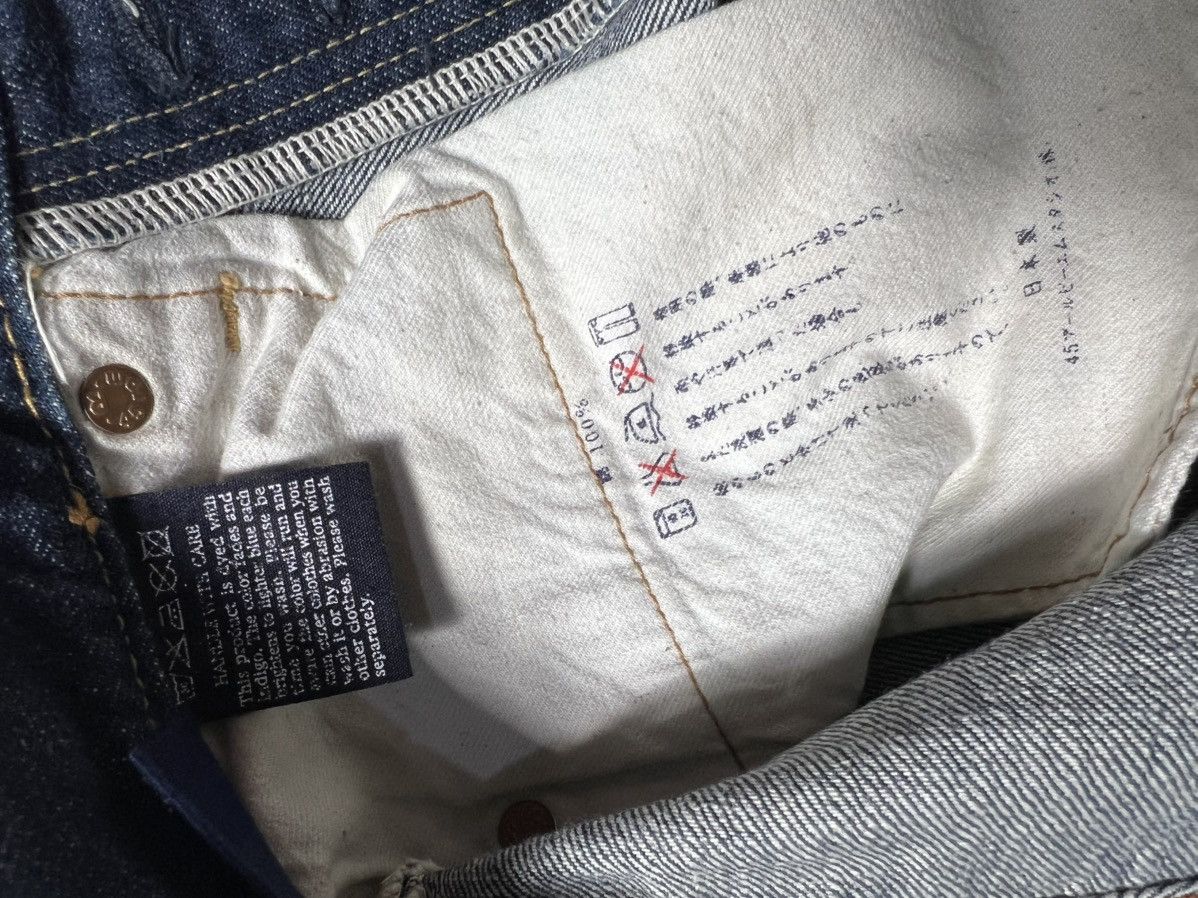 45rpm 2000s 45RPM Selvedge Button Pants Size US 26 / EU 42 - 8 Thumbnail