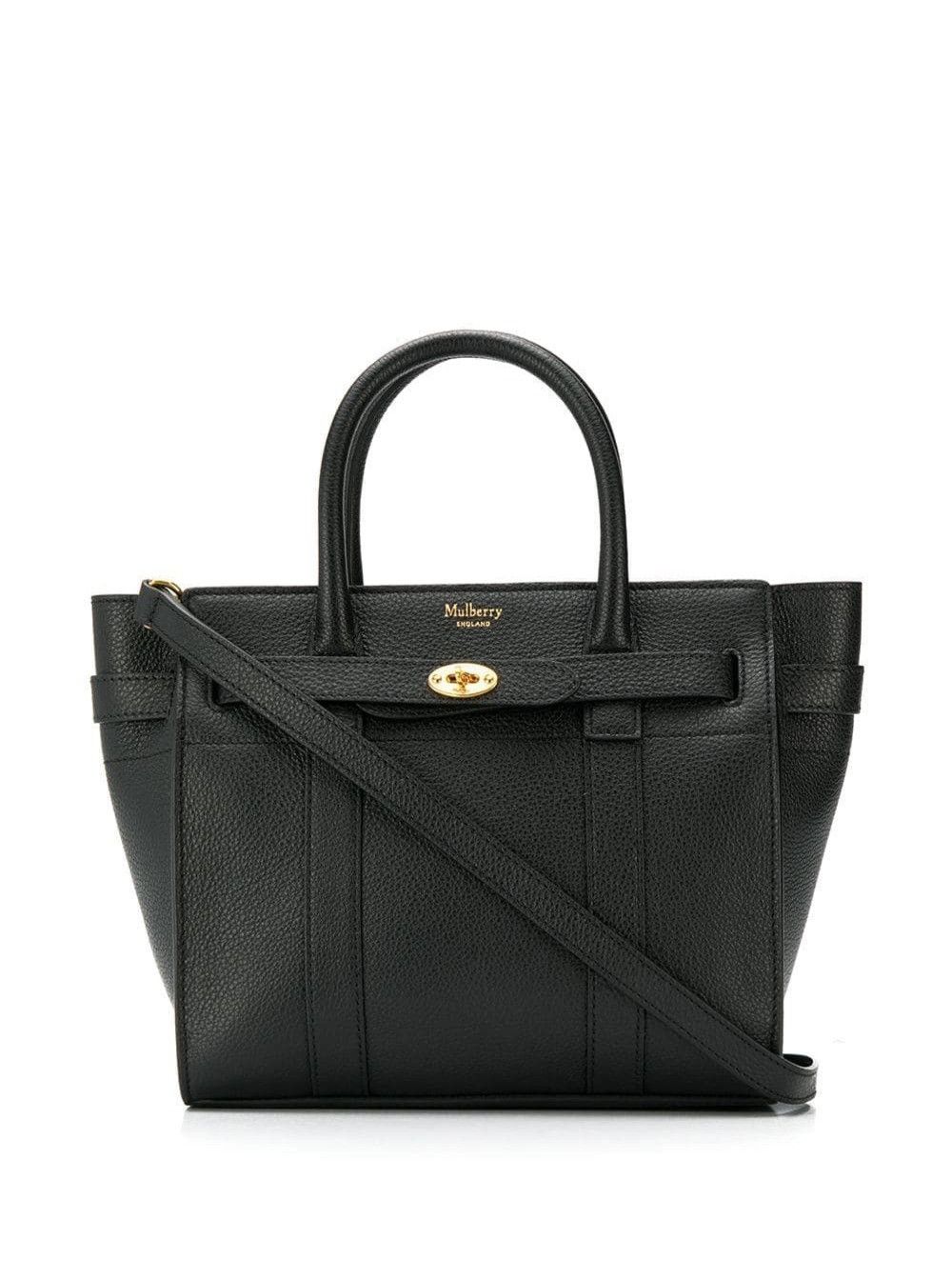 Mulberry Handbag 'Batswater Small' in Black Leather for Women Size ONE SIZE - 1 Thumbnail