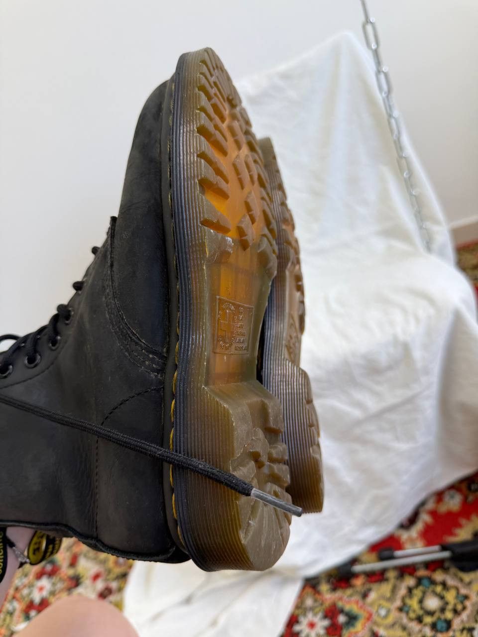 Dr. Martens D.r. Martens Women Leather Luxury Chelsea Ankle Y2K Size US 7 / IT 37 - 10 Thumbnail