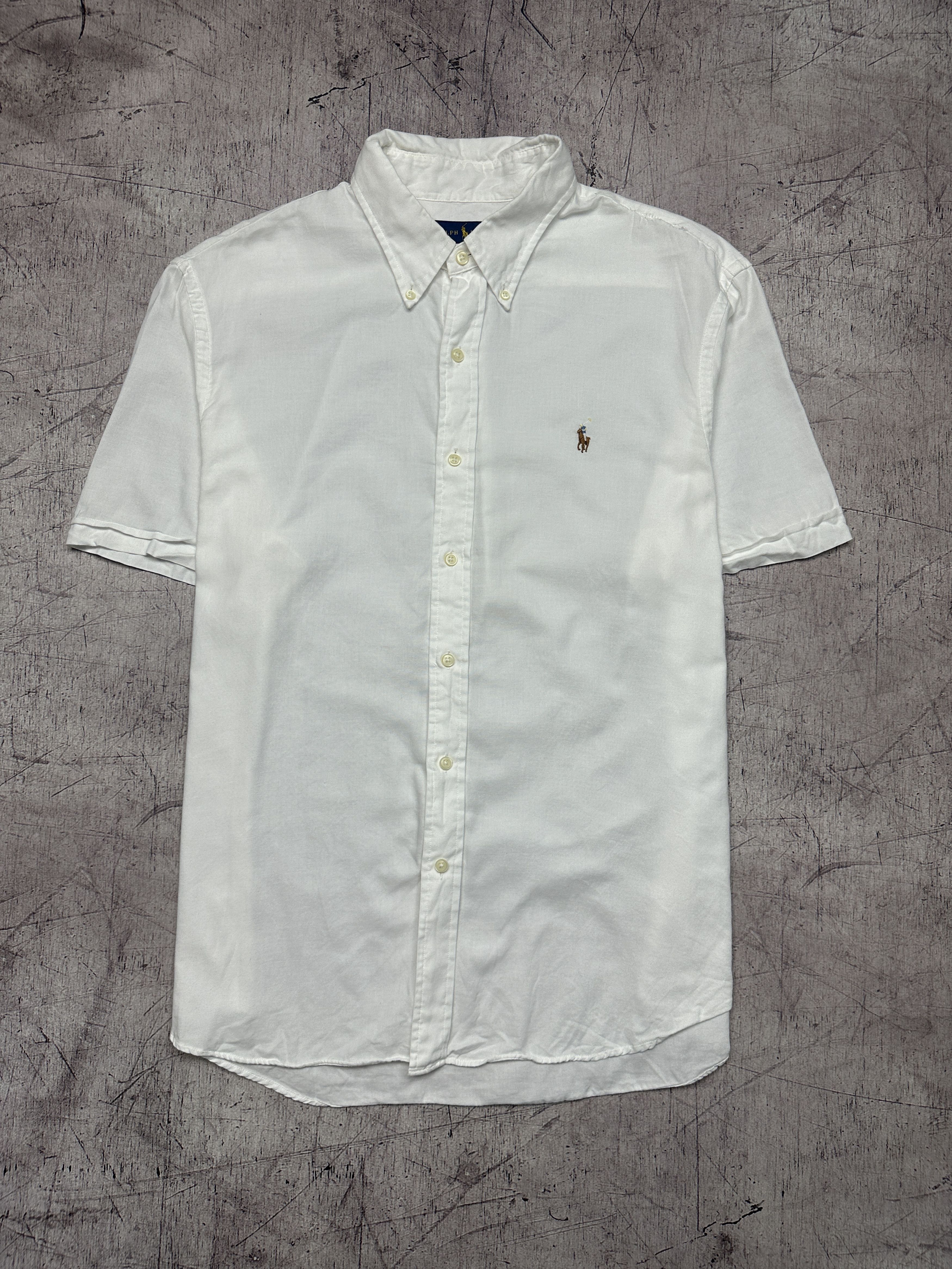Polo Ralph Lauren Polo Ralph Lauren Short Sleeve White Shirt Size US XL / EU 56 / 4 - 1 Thumbnail