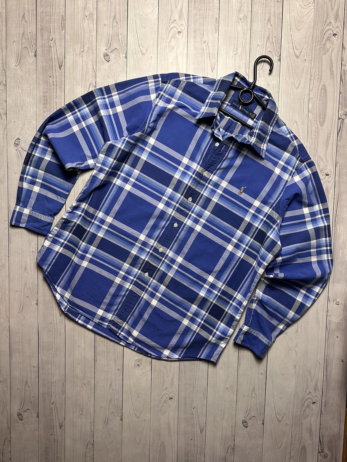 Polo Ralph Lauren × Vintage Vintage Polo Ralph Lauren plaid shirt size XL Size US XL / EU 56 / 4 - 1 Thumbnail